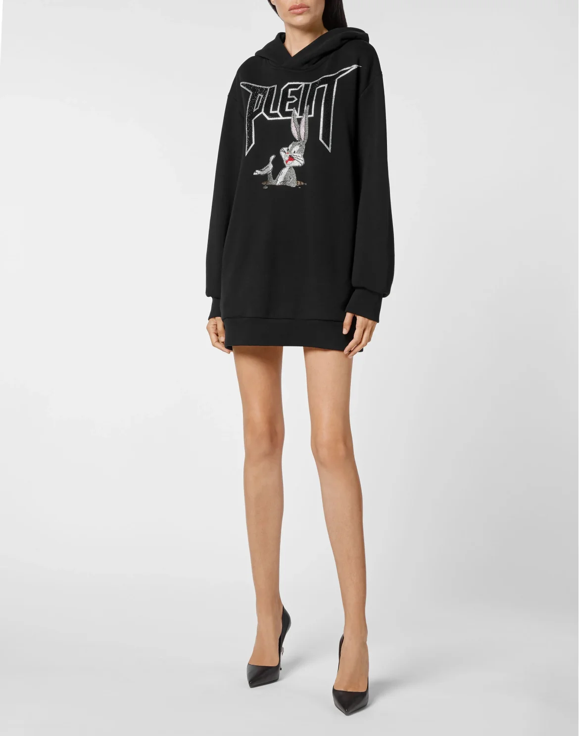 Hoodie sweatshirt stones Looney Tunes, цвет: Черный