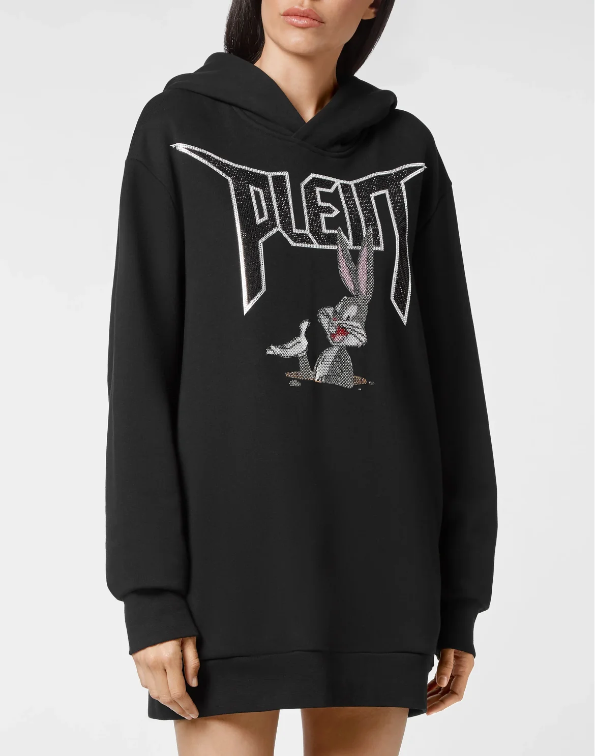 Hoodie sweatshirt stones Looney Tunes, цвет: Черный