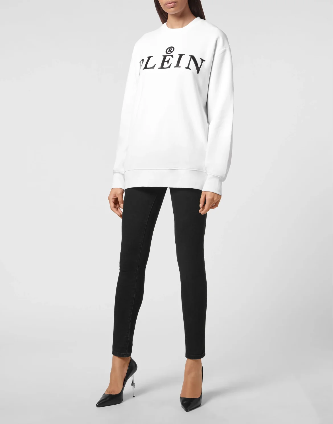 Sweatshirt LS Philipp Plein TM, цвет: Белый