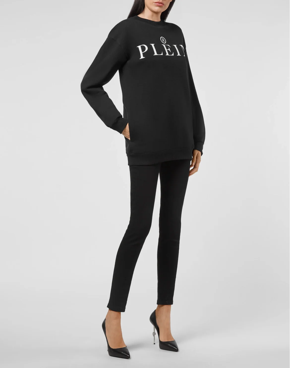 Sweatshirt LS Philipp Plein TM, цвет: Черный