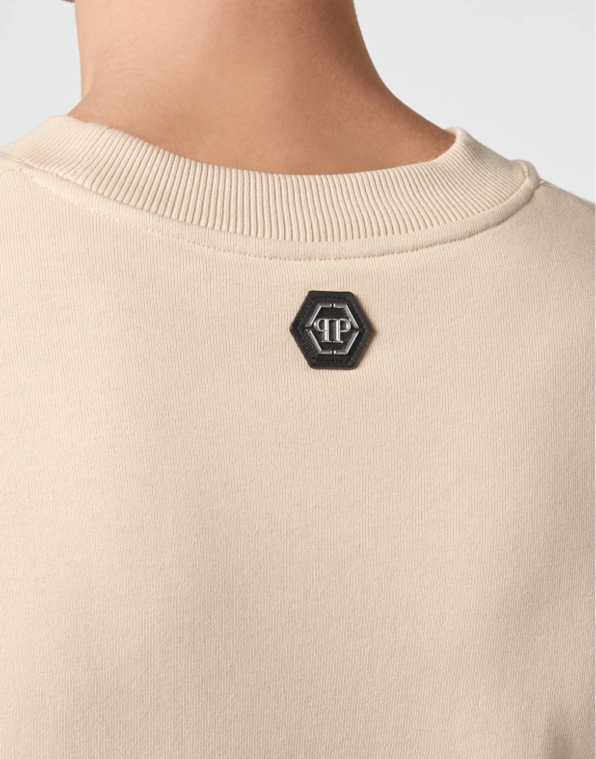 Sweatshirt LS Philipp Plein TM, цвет: Бежевый