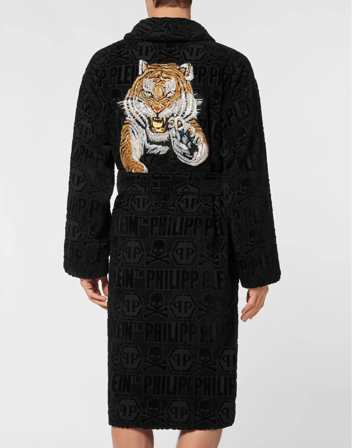 Bathrobe Tiger, цвет: Черный