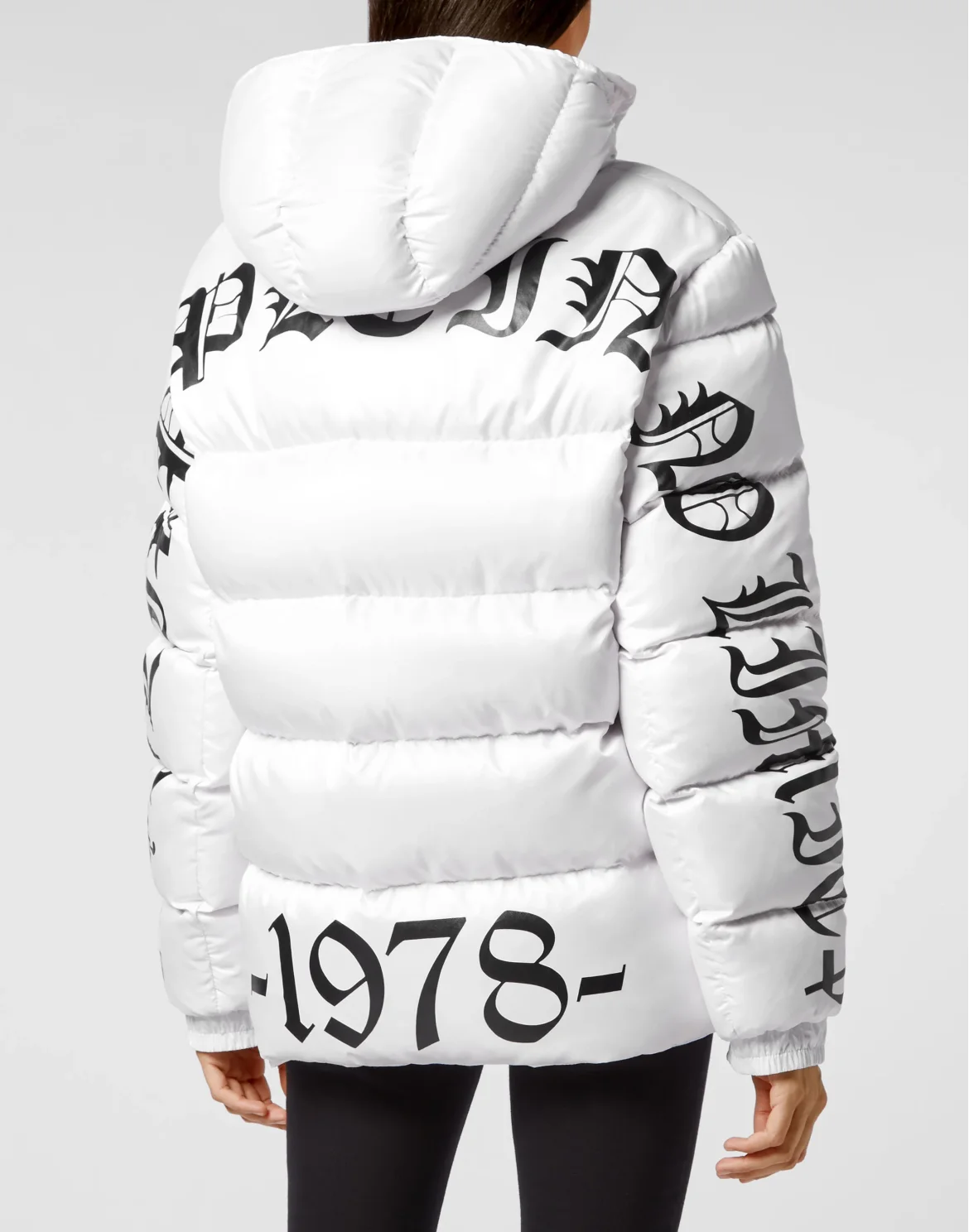 Nylon Bomber Philipp Plein No Limit$, цвет: Белый