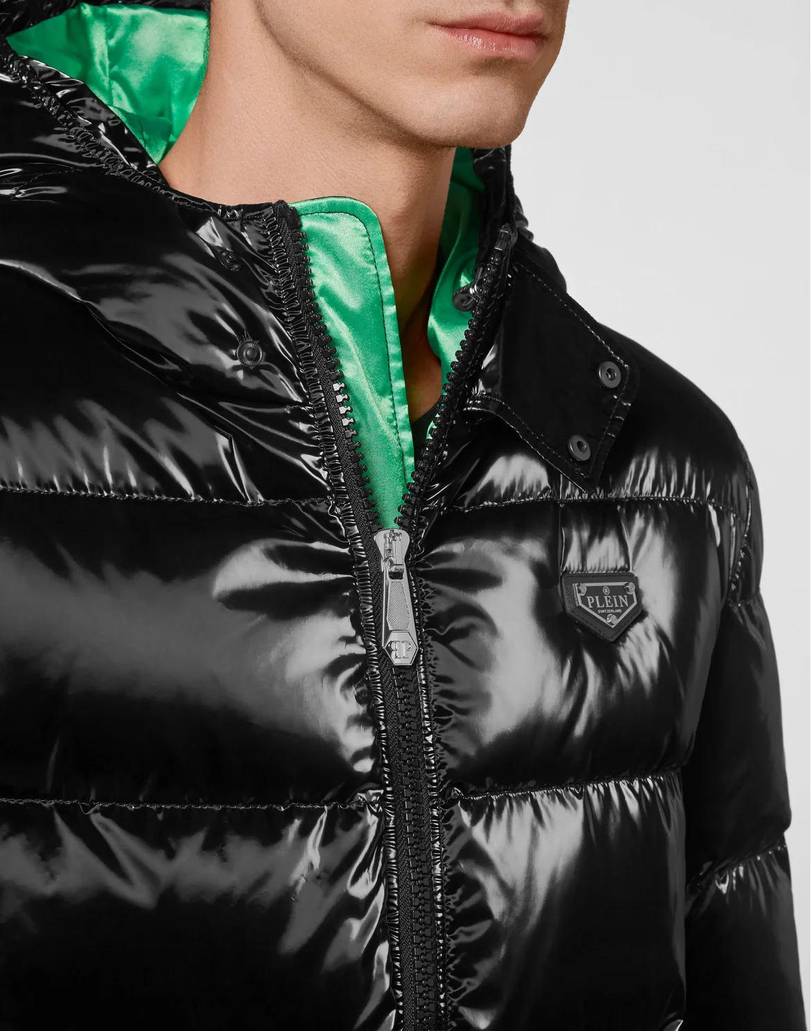 Nylon Bomber Philipp Plein No Limit$, цвет: Черный