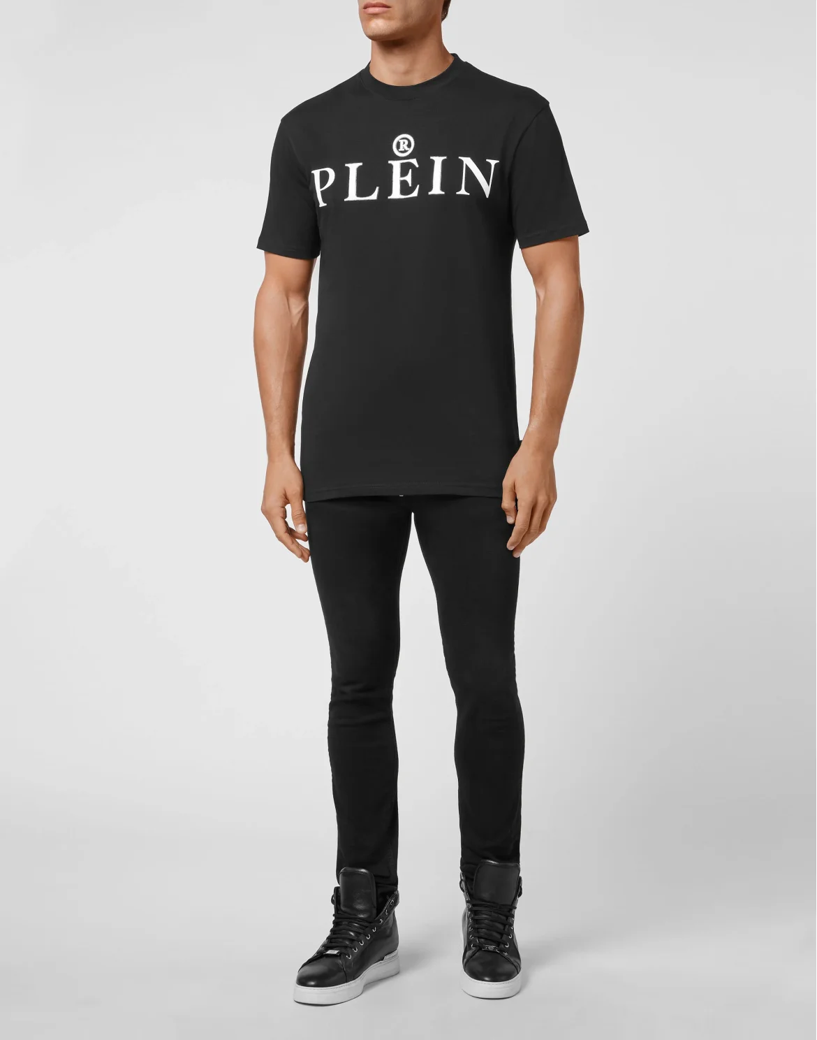 T-shirt Round Neck SS Philipp Plein TM, цвет: Черный