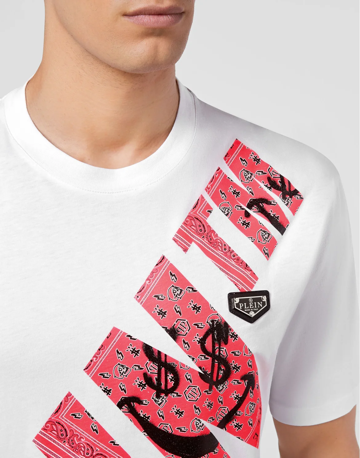 T-shirt Round Neck SS Keep $miling, цвет: Белый