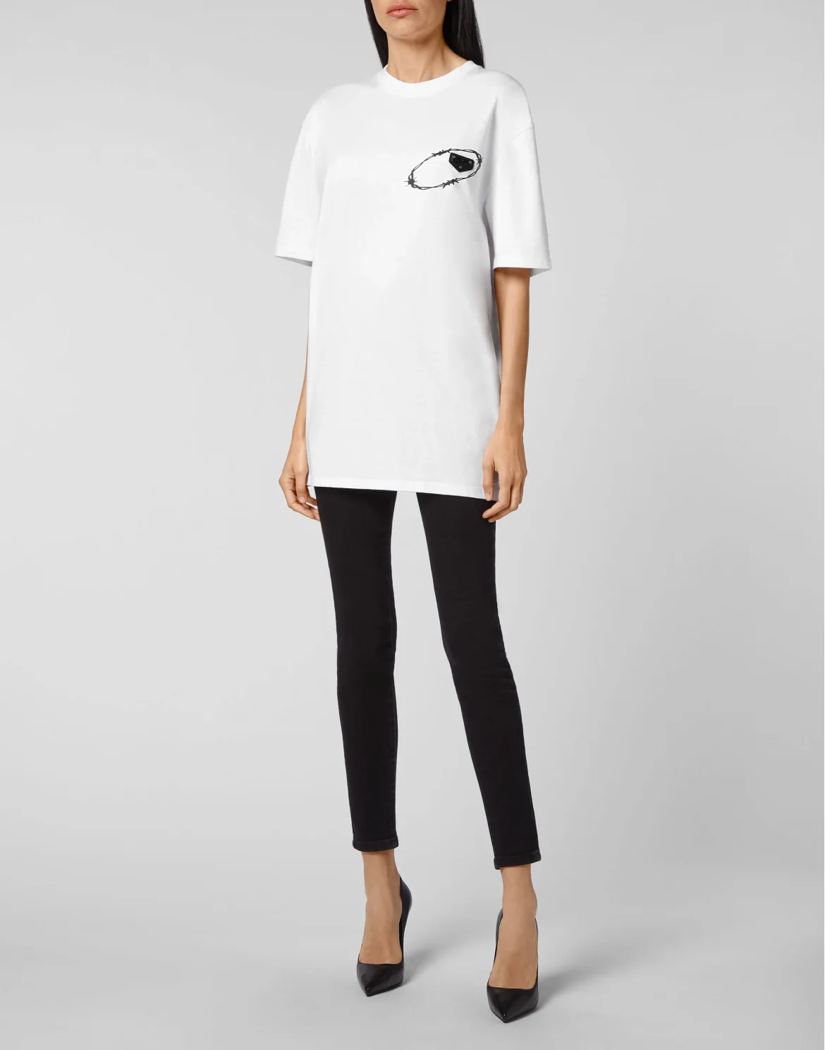 T-shirt Round Neck SS Angel, цвет: Белый