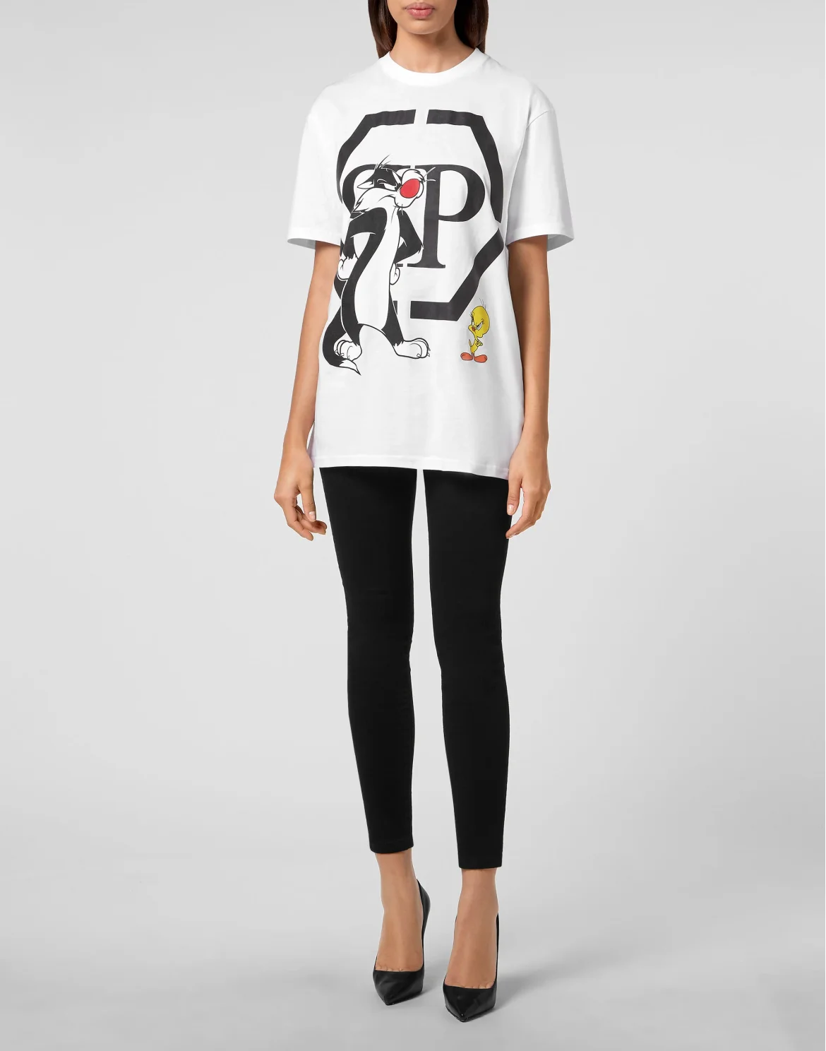 T-shirt Round Neck SS Looney Tunes, цвет: Белый