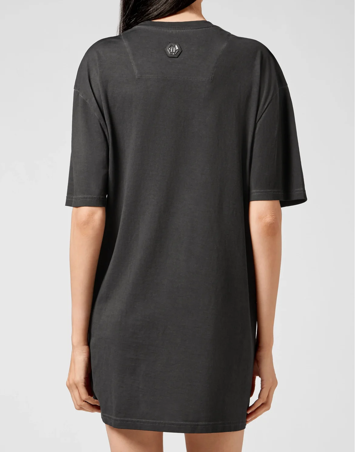 T-shirt Round Neck SS stones Skull, цвет: Черный