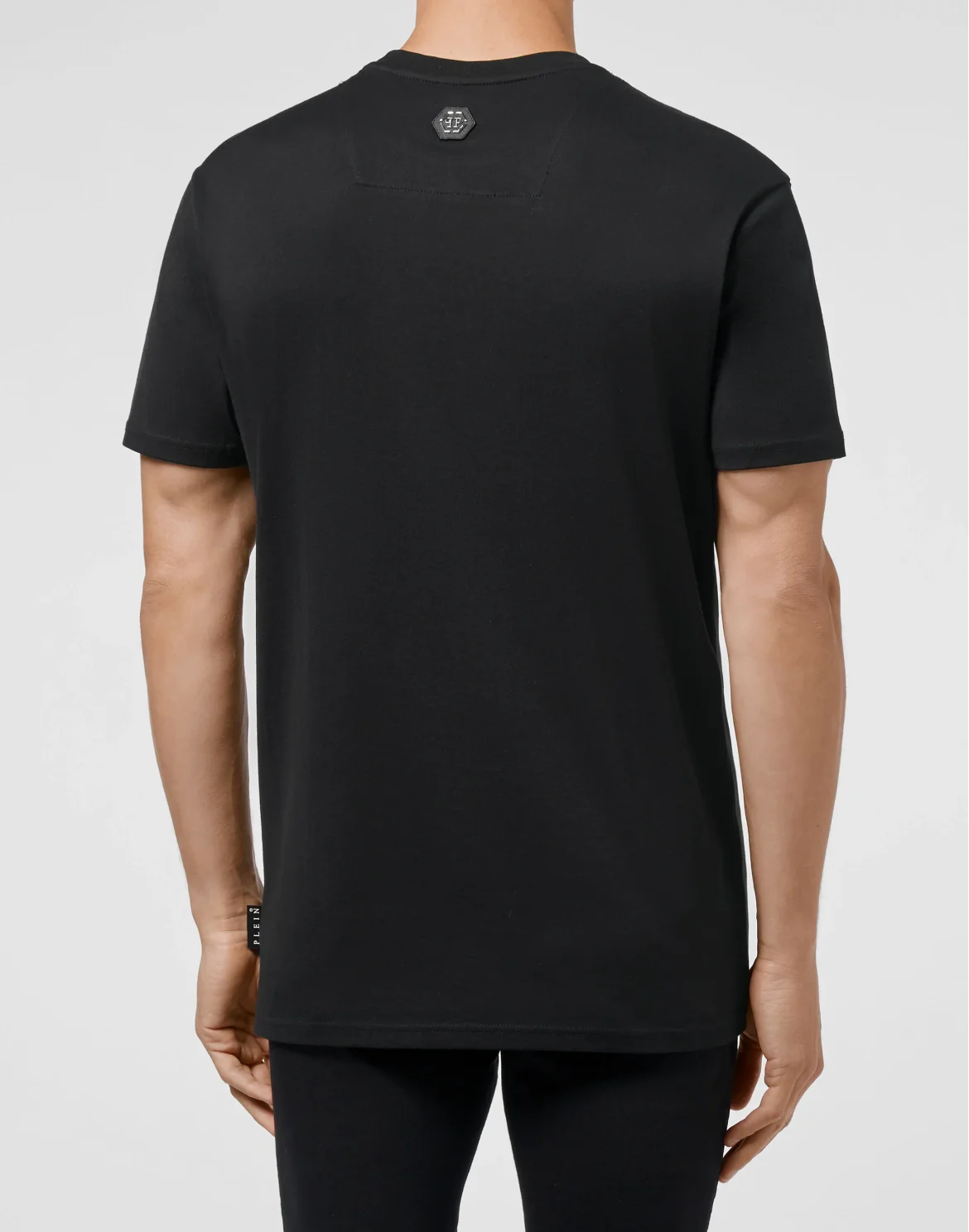 T-shirt Round Neck SS stones MORE MONEY MORE PROBLEMS, цвет: Черный