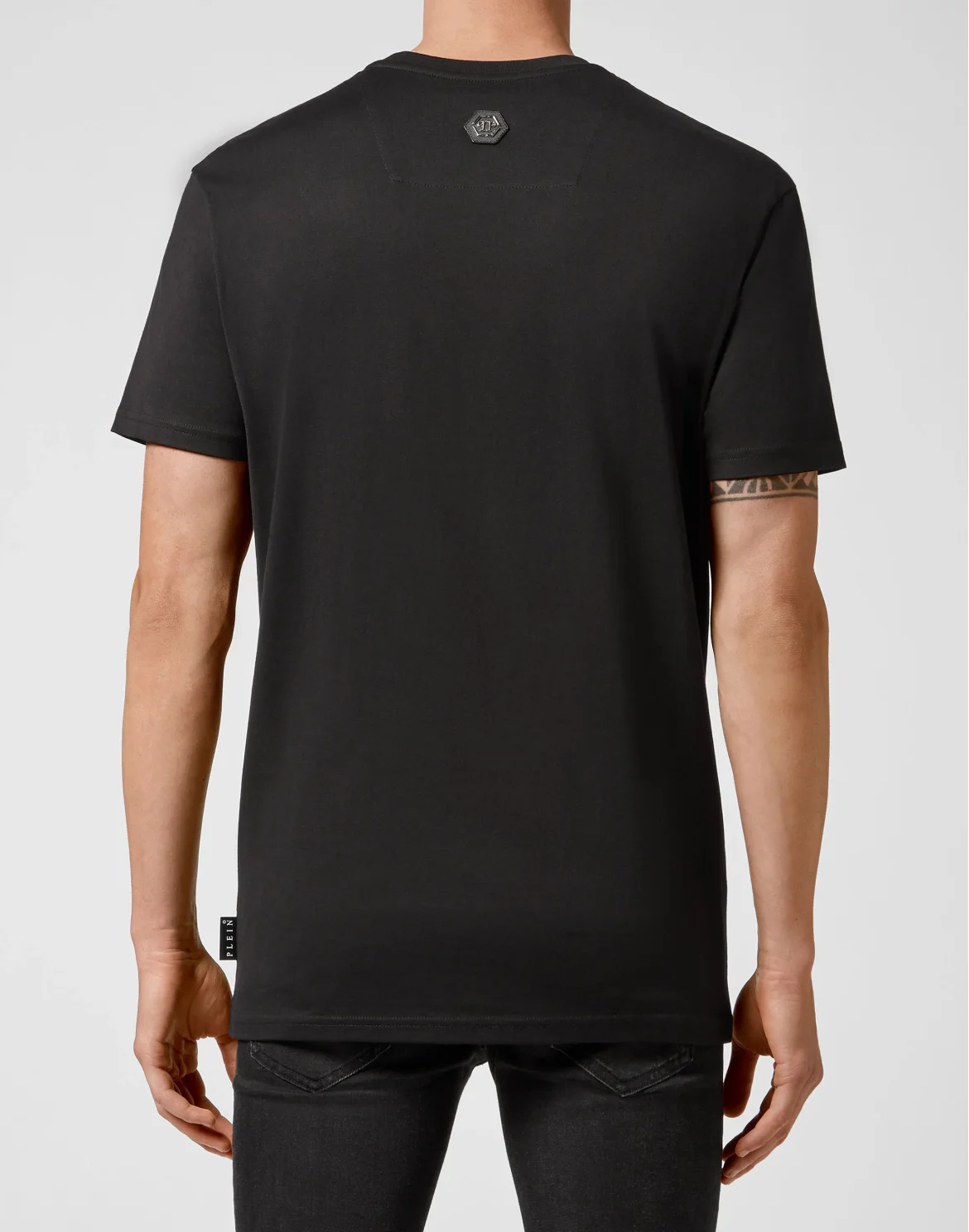 T-shirt Round Neck SS Hexagon, цвет: Черный