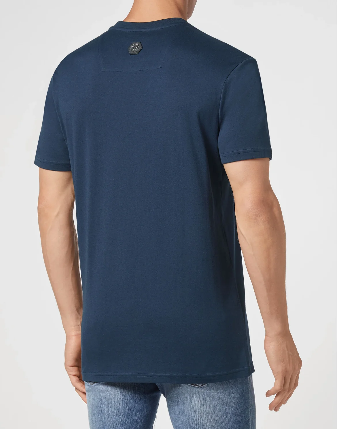T-shirt Round Neck SS Hexagon, цвет: Синий