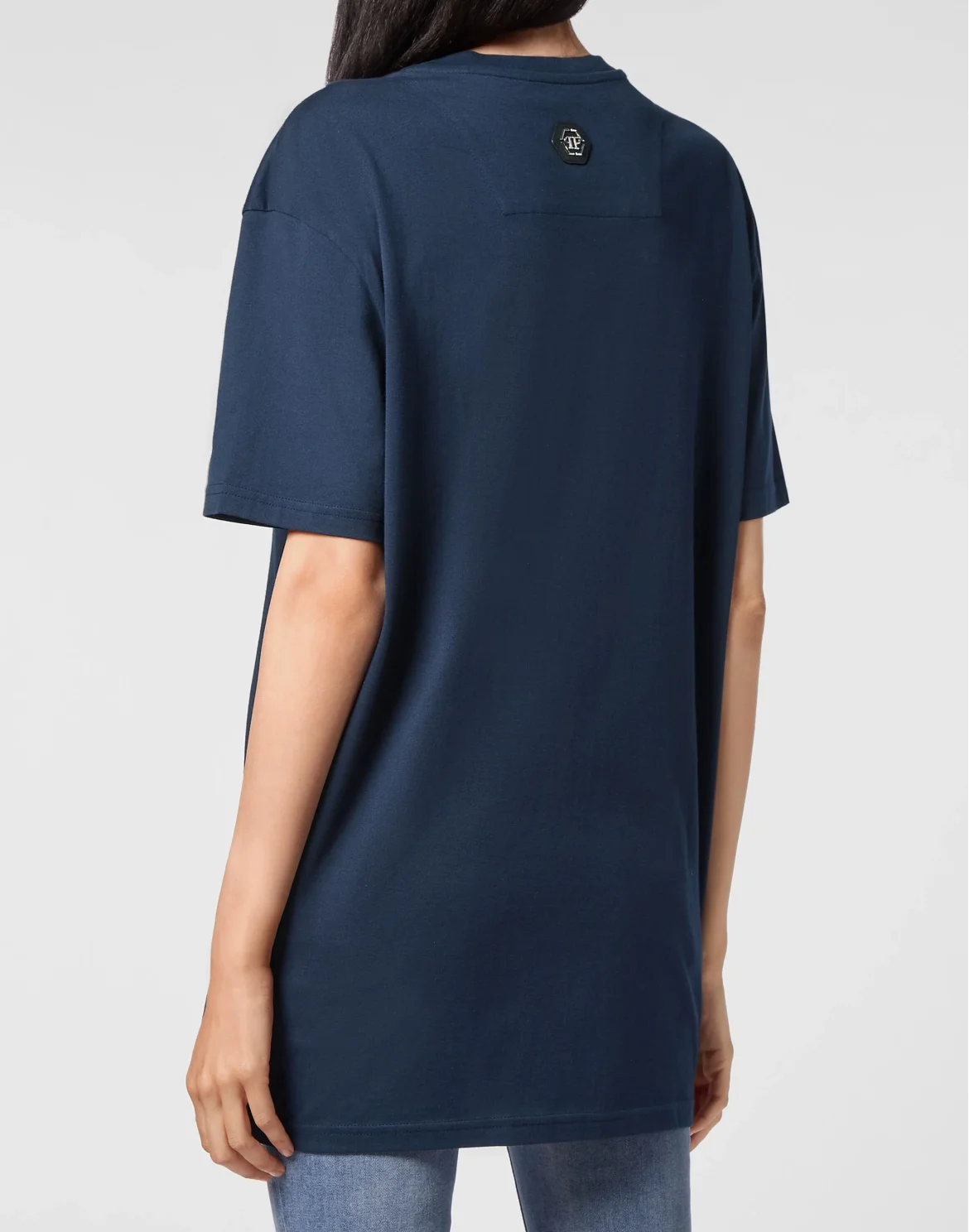 T-shirt Round Neck SS Hexagon, цвет: Синий