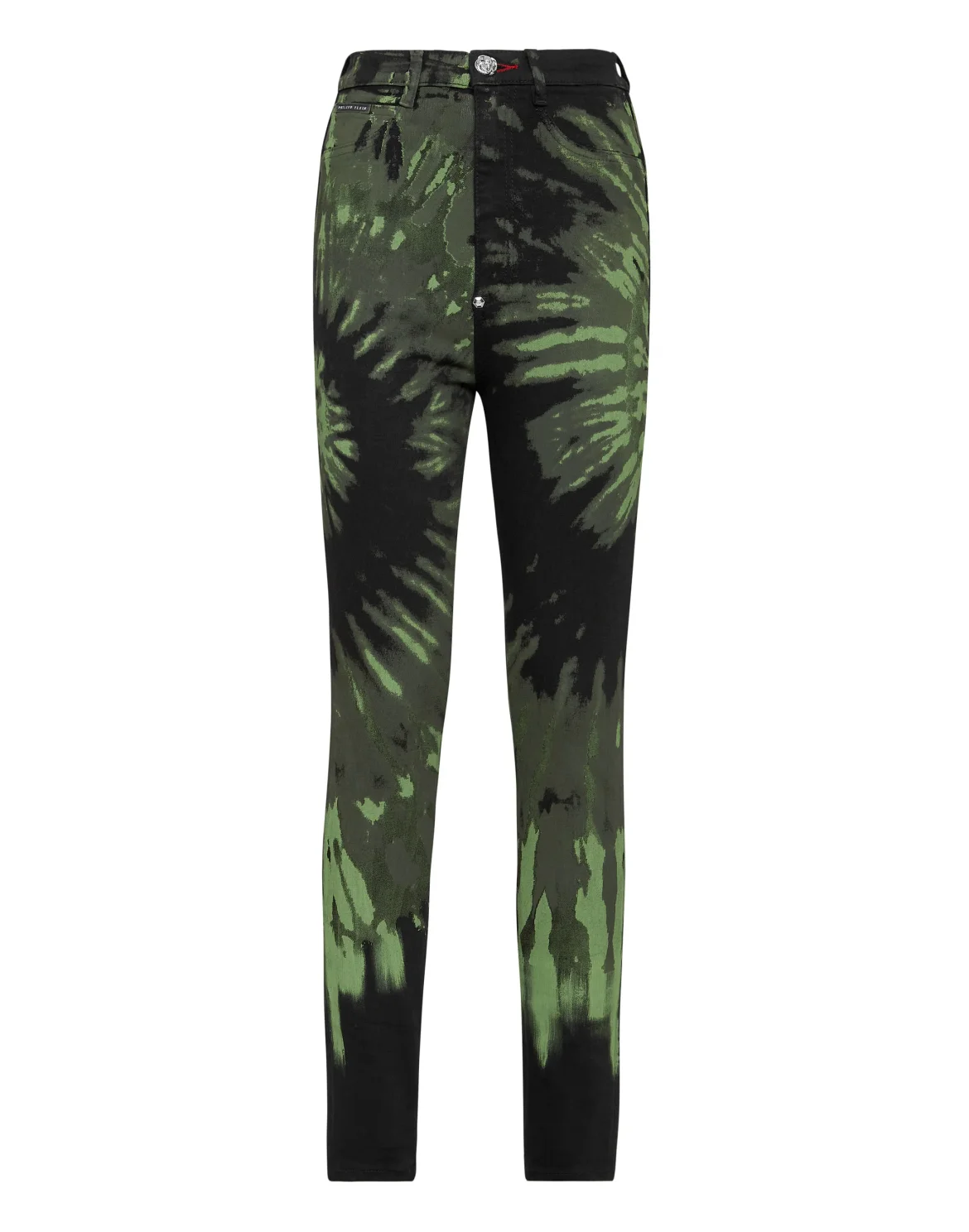 Denim Super High Waist Jegging Tie dye, цвет: Камуфляж