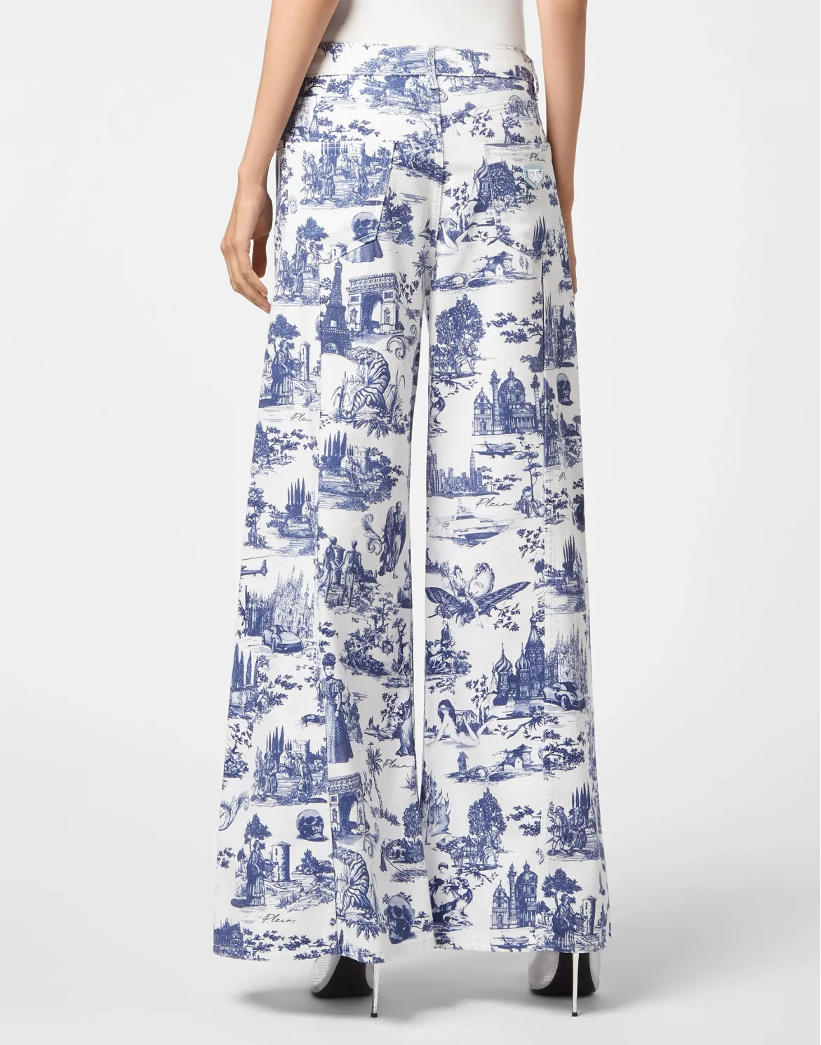 Denim Mykonos Fit Print En PLEIN air, цвет: Белый