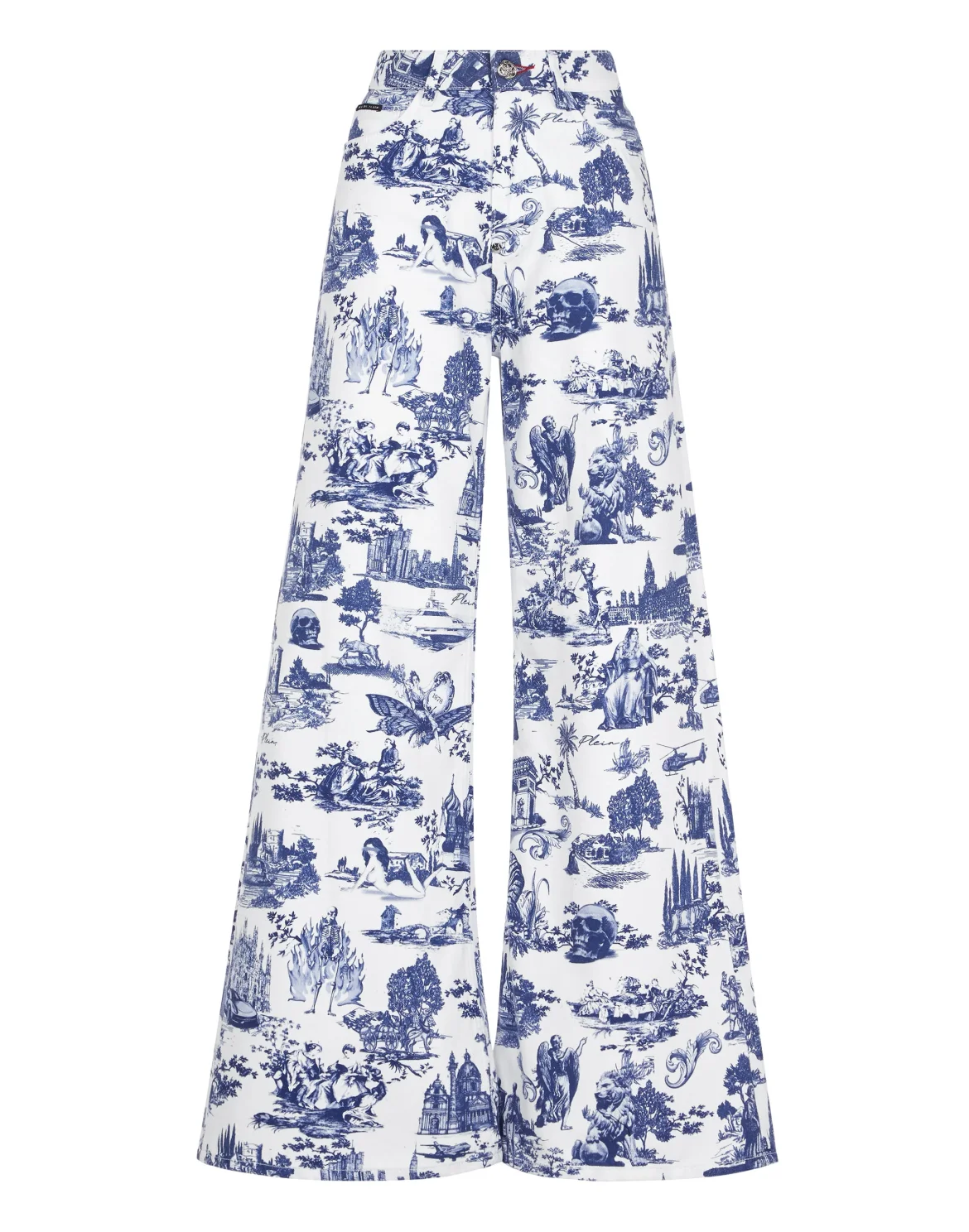 Denim Mykonos Fit Print En PLEIN air, цвет: Белый