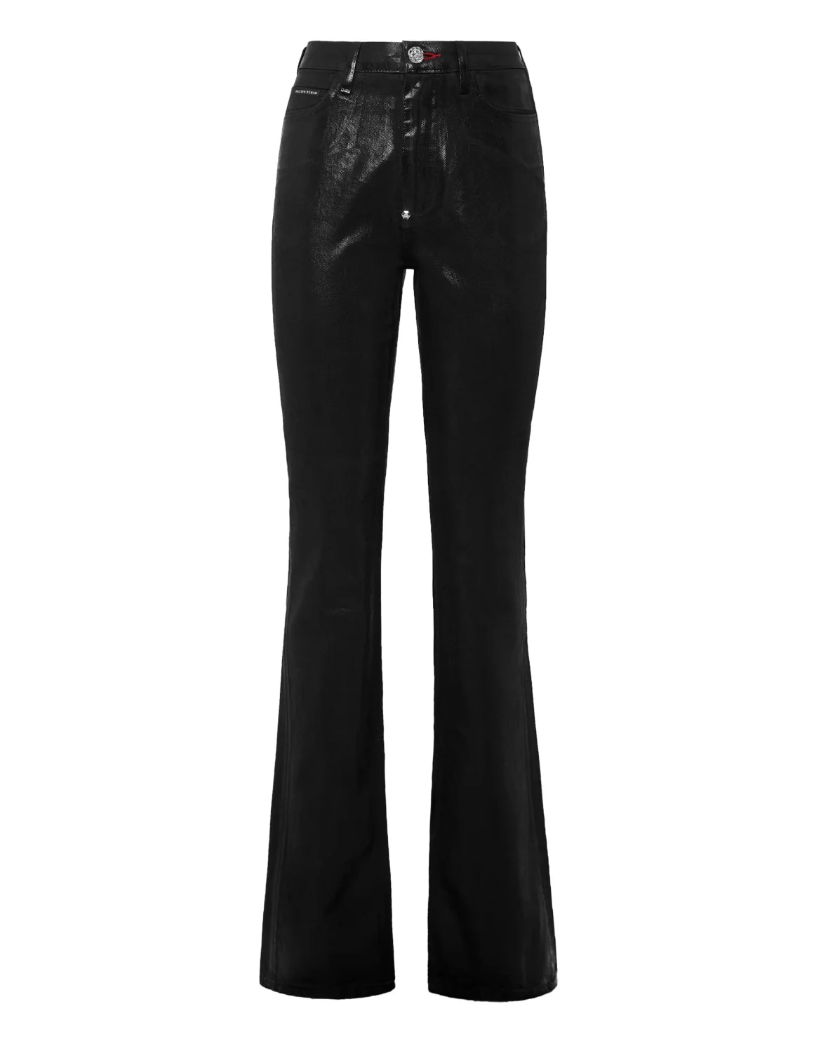 Denim Flare Fit Iconic Plein, цвет: Черный