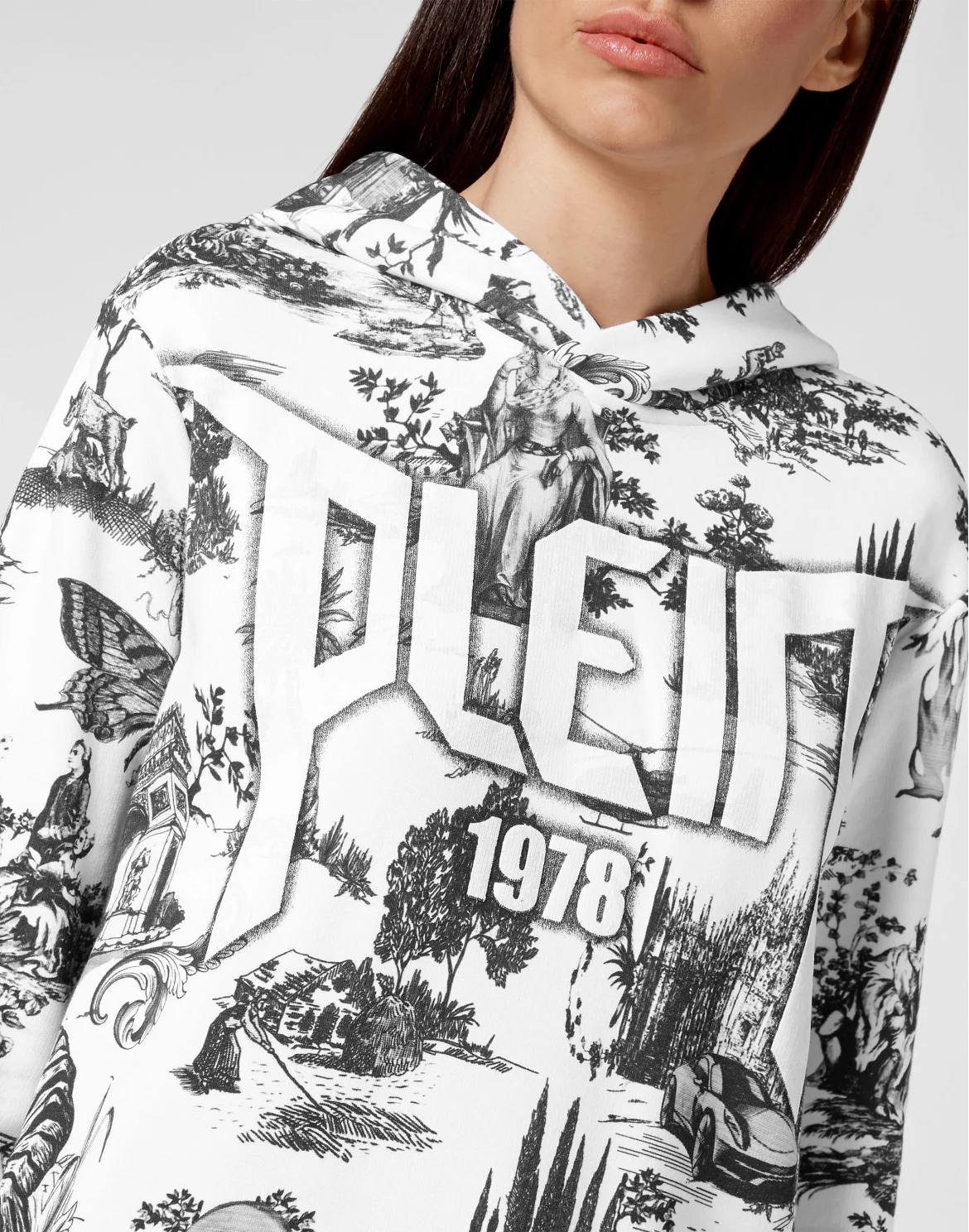 Hoodie sweatshirt En PLEIN air, цвет: Белый
