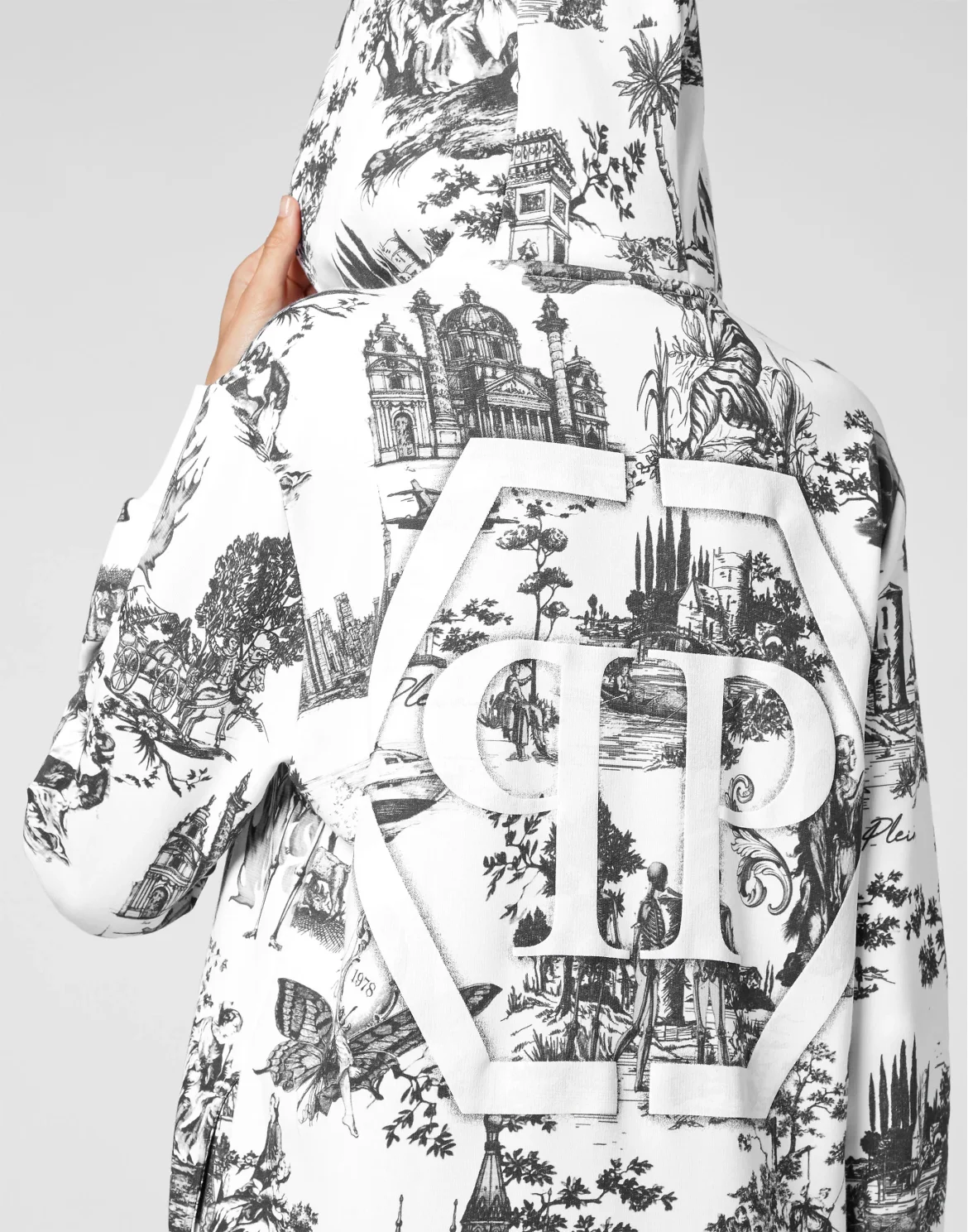 Hoodie sweatshirt En PLEIN air, цвет: Белый