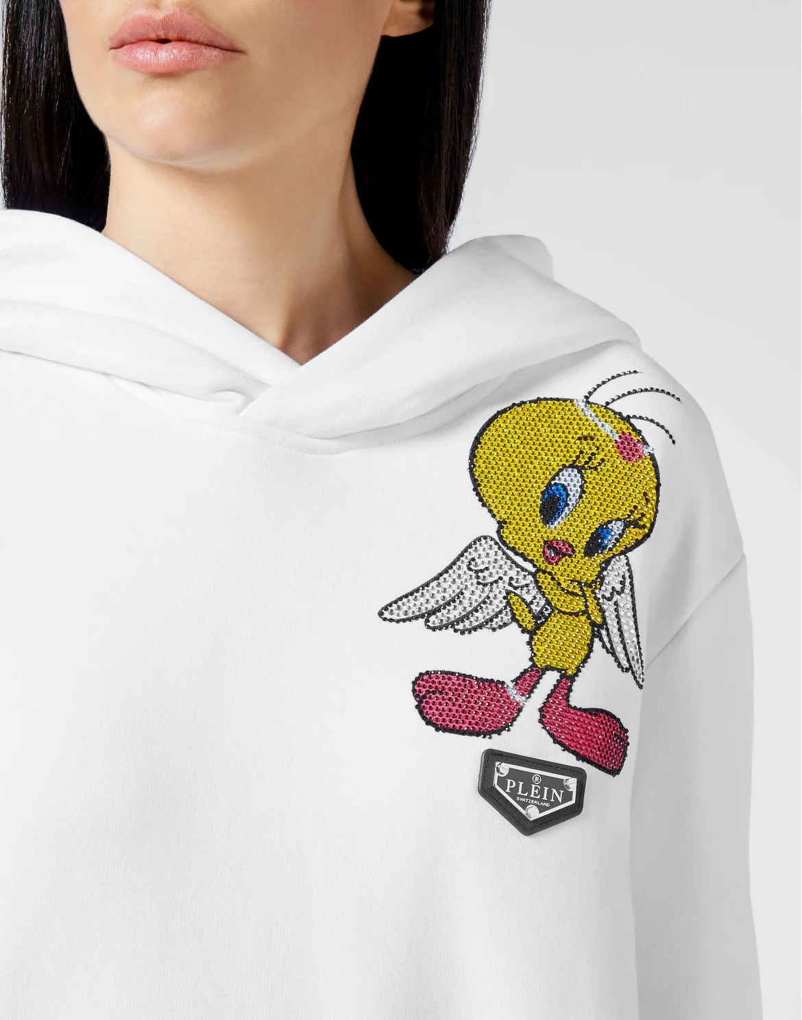 Jogging Hoodie Day Dress Looney Tunes, цвет: Белый