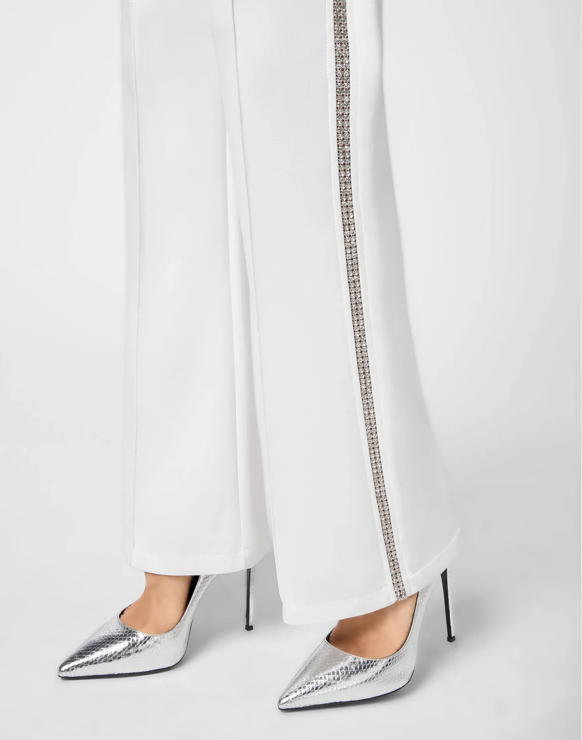 Jogging Jacket/Trousers Crystal Chain, цвет: Белый