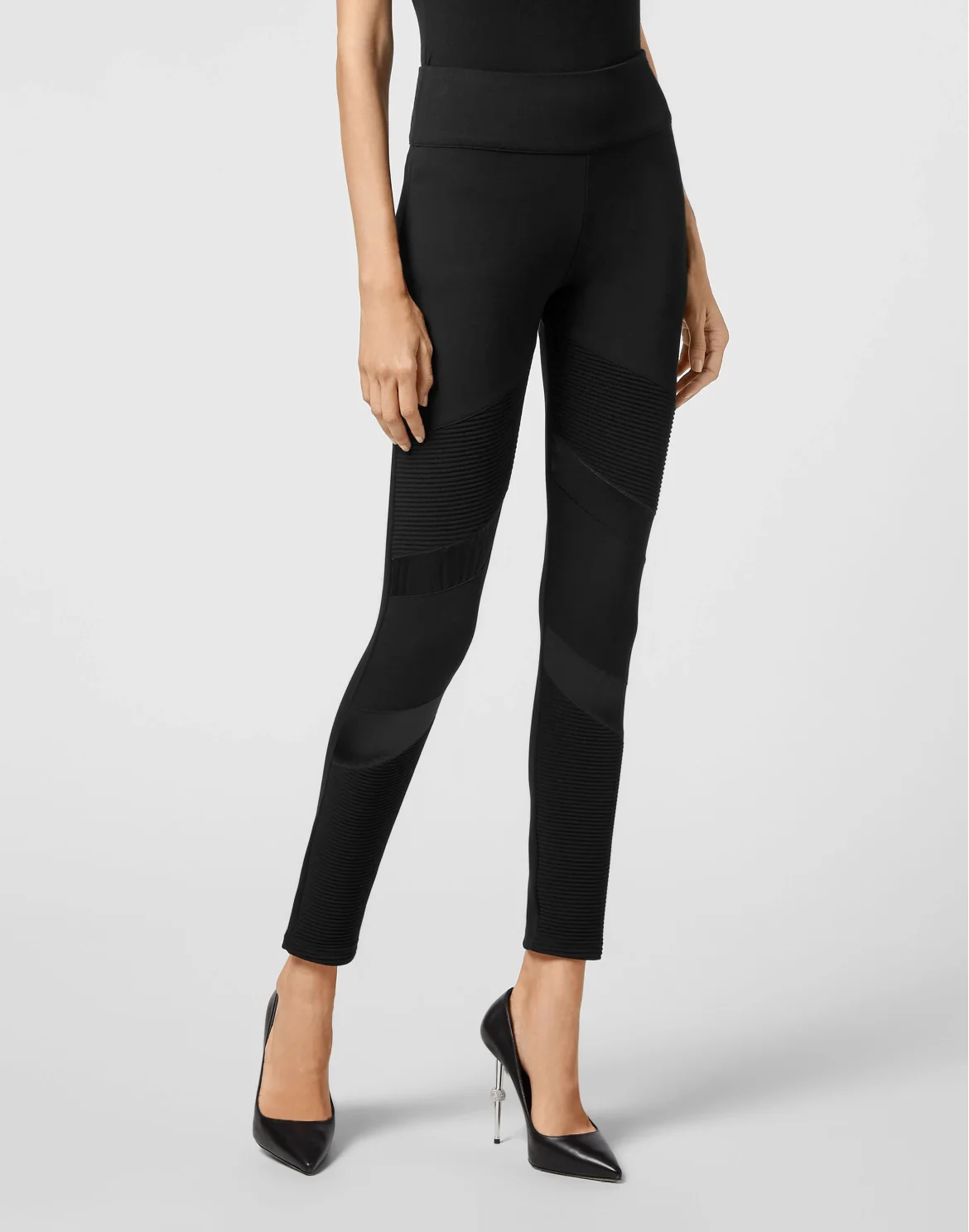 Leisurewear Biker Leggings Iconic Plein, цвет: Черный