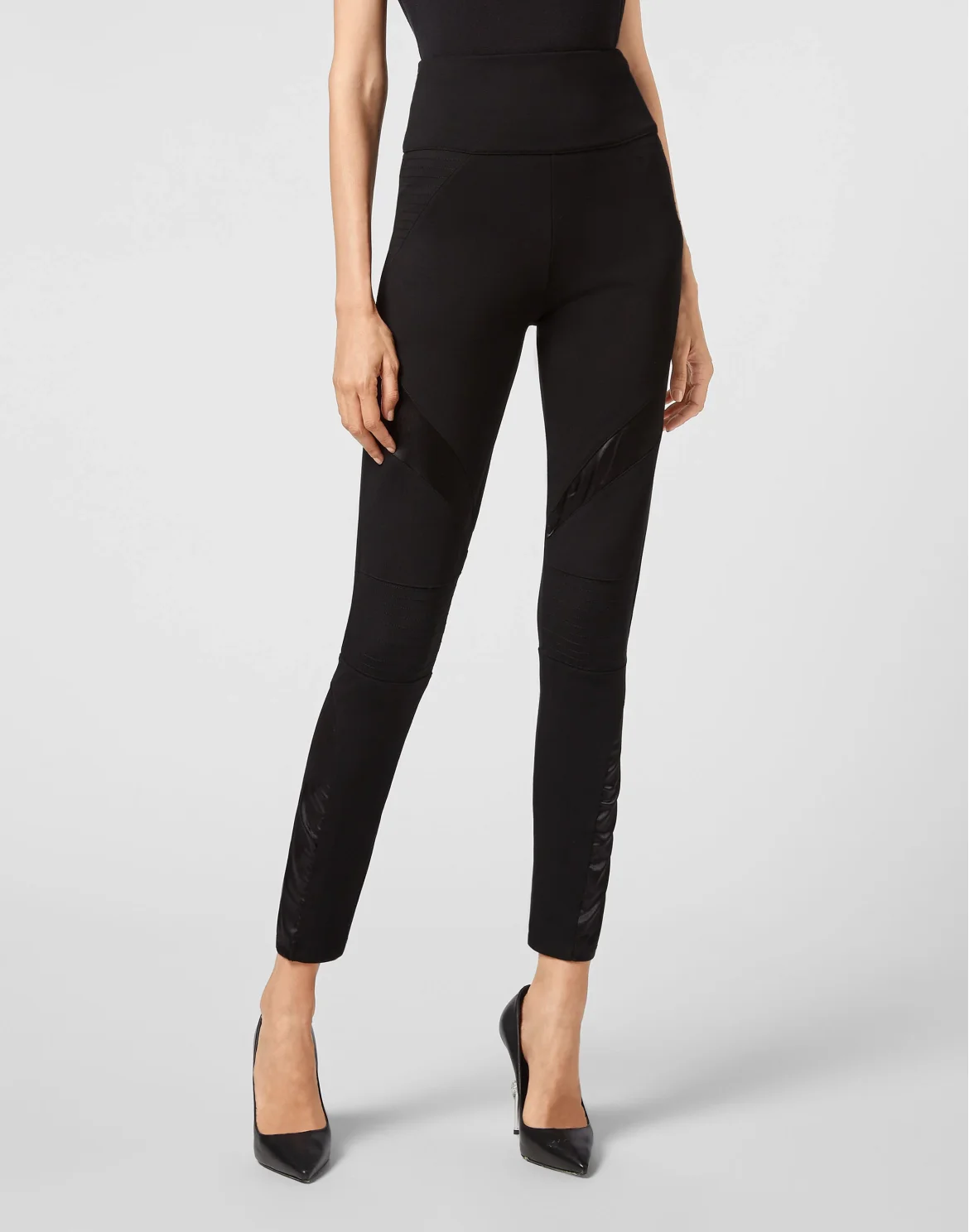 Leisurewear Biker Leggings Iconic Plein, цвет: Черный
