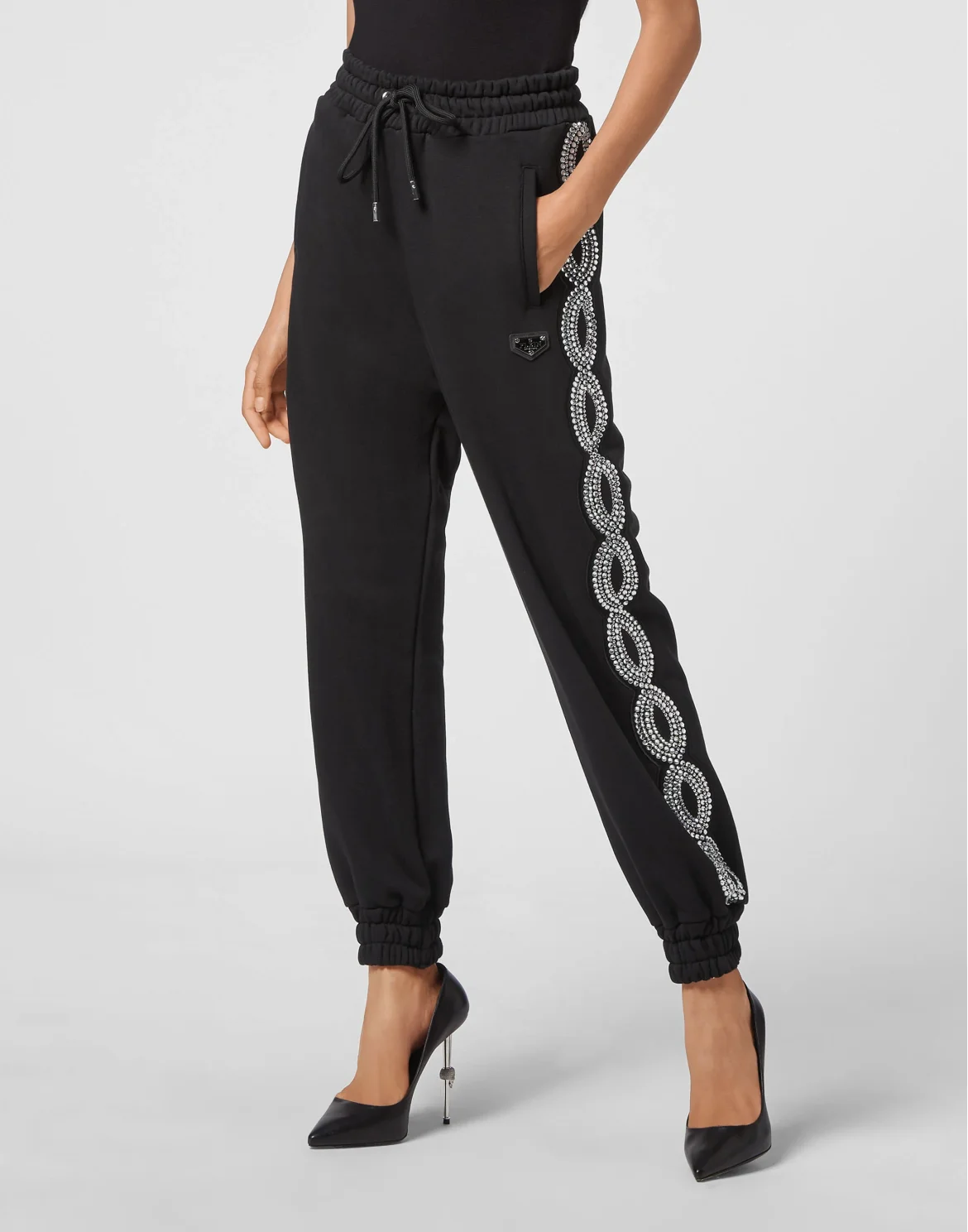 Jogging Trousers Crystal Cable, цвет: Черный