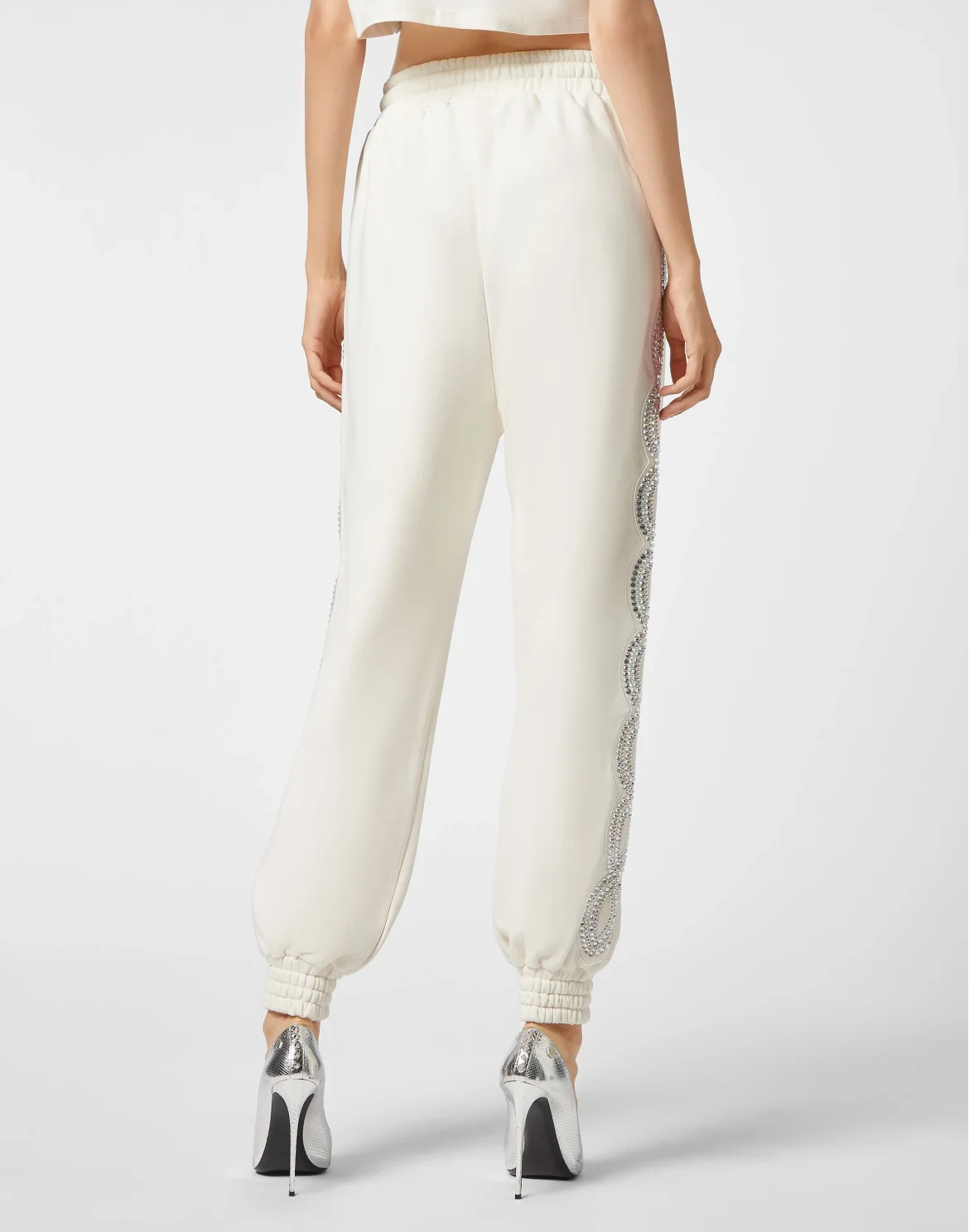 Jogging Trousers Crystal Cable, цвет: Бежевый