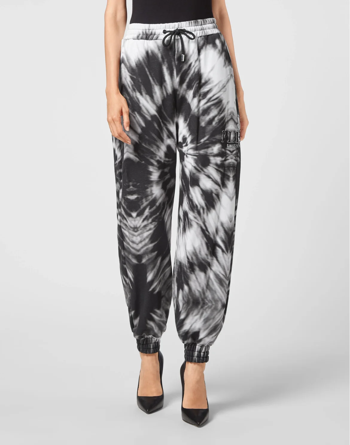 Jogging Trousers Tie dye, цвет: Черный