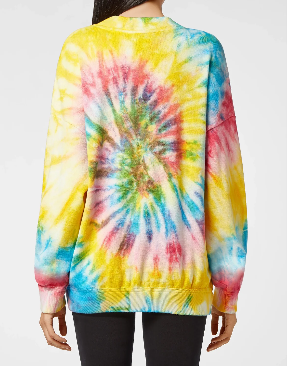 Pullover Round Neck LS  Tie dye, цвет: Мультиколор