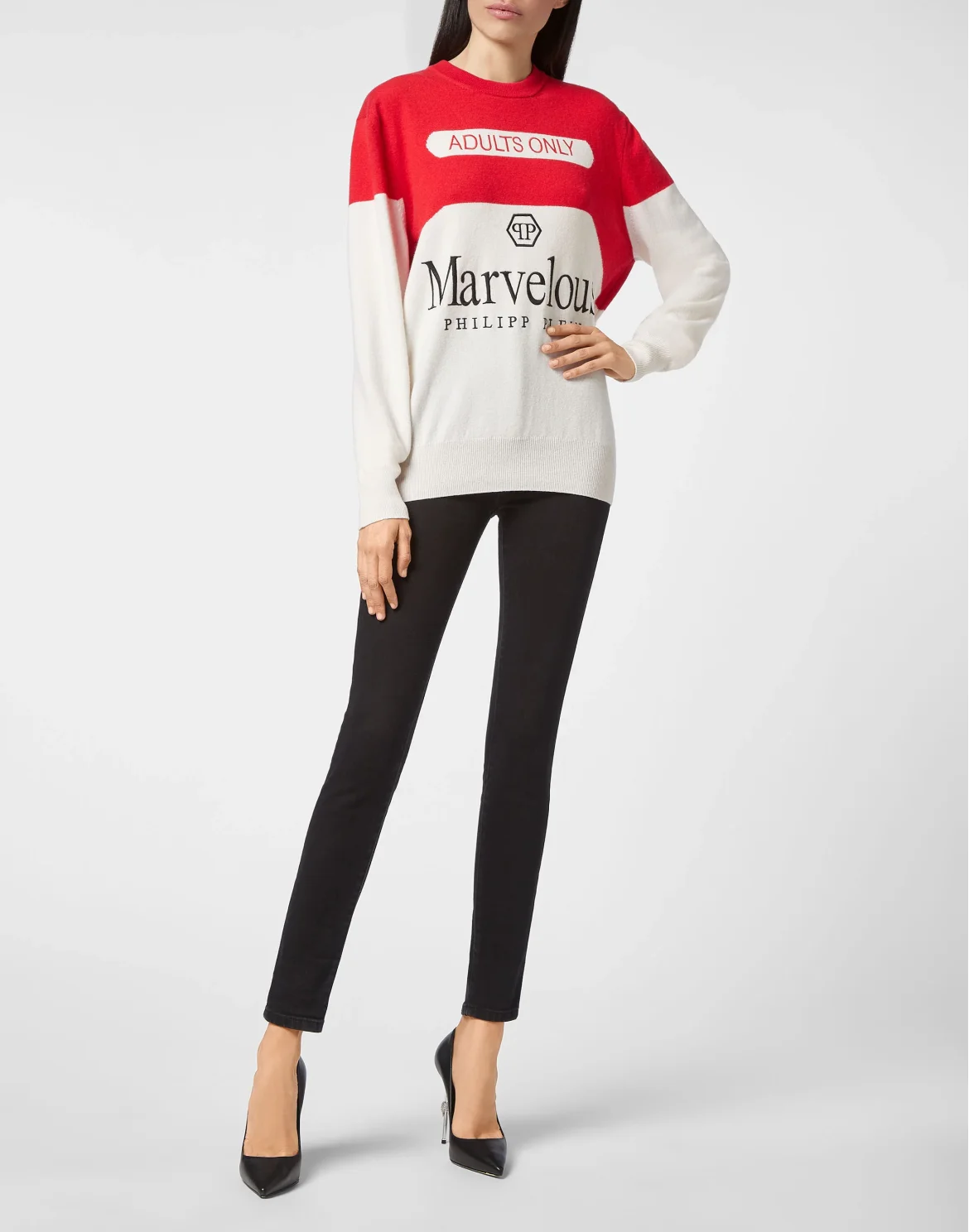 Cashmere Pullover Round Neck LS Marvelous, цвет: Белый