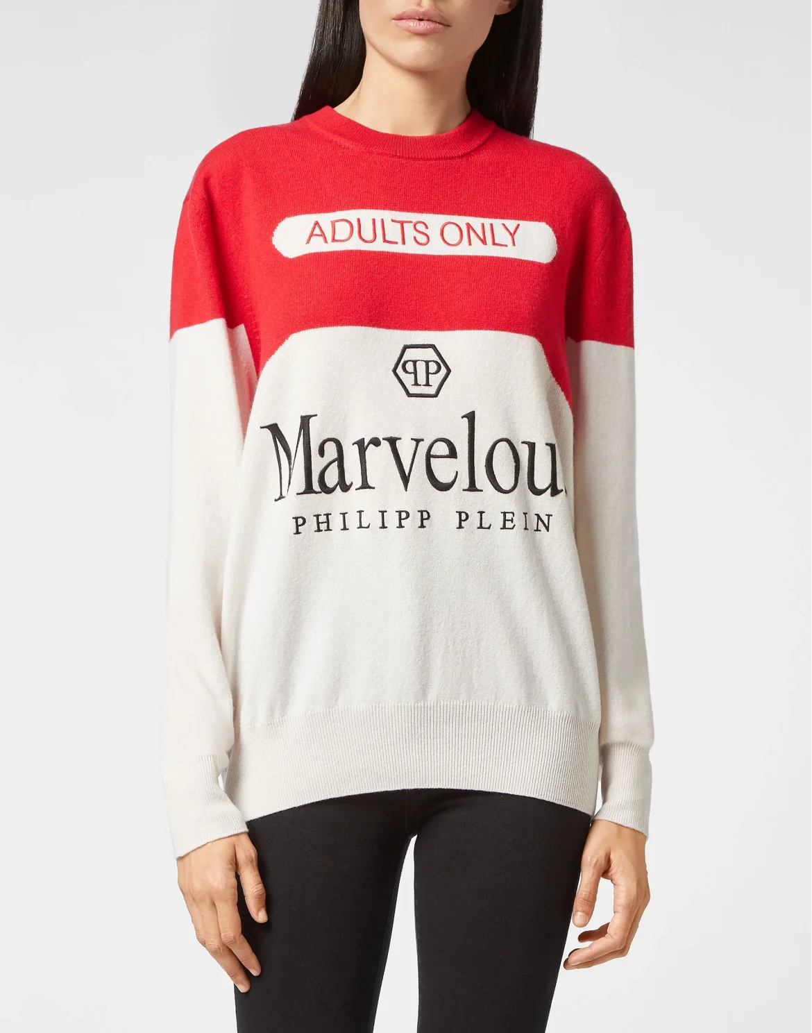 Cashmere Pullover Round Neck LS Marvelous, цвет: Белый
