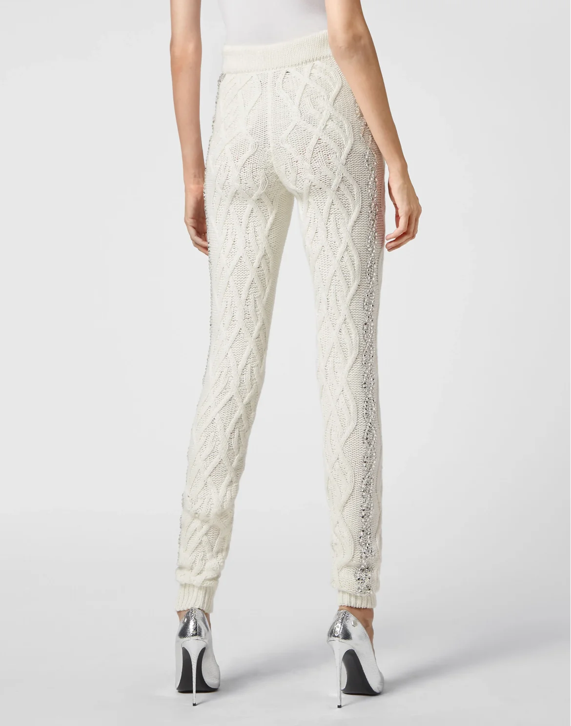 Cashmere 5 Jogging Trousers Crystal Cable, цвет: Бежевый