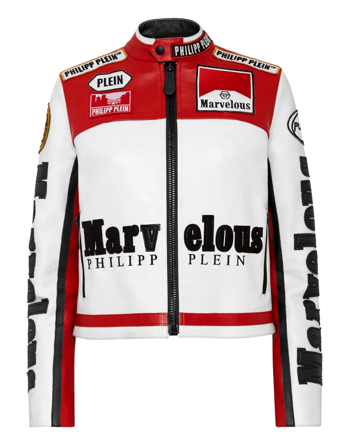 Leather Moto Jacket Marvelous, цвет: Белый