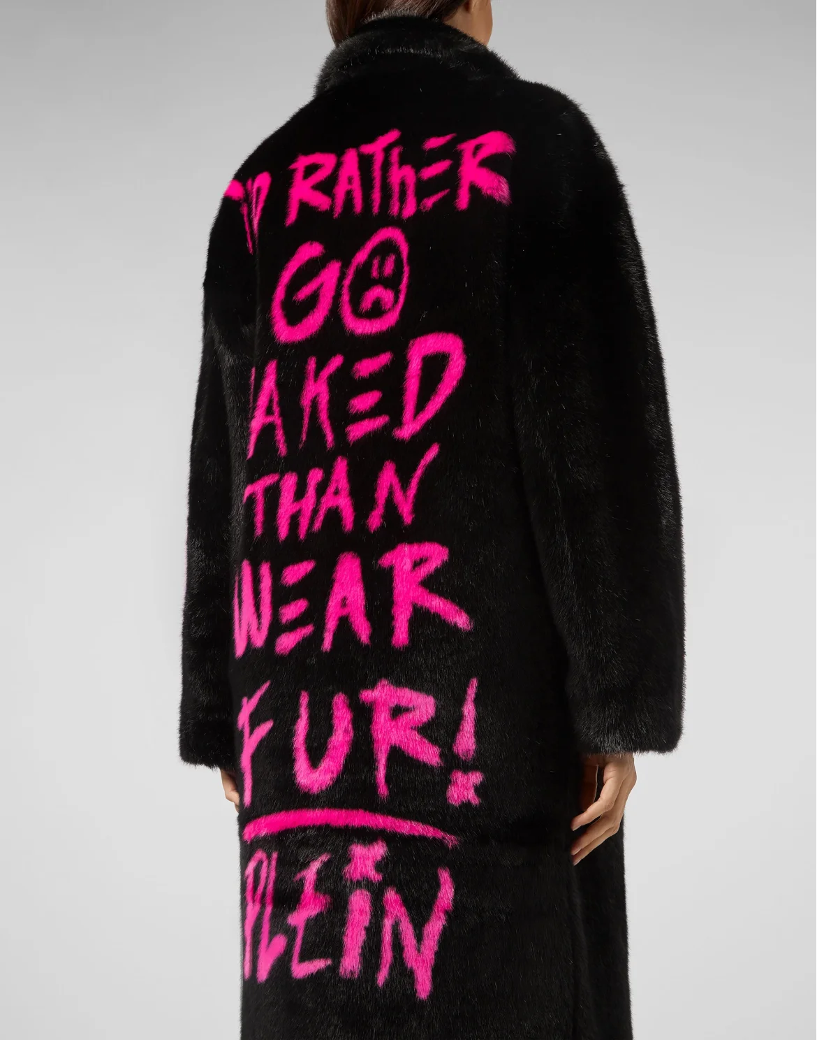 Graffiti Coat, цвет: Черный