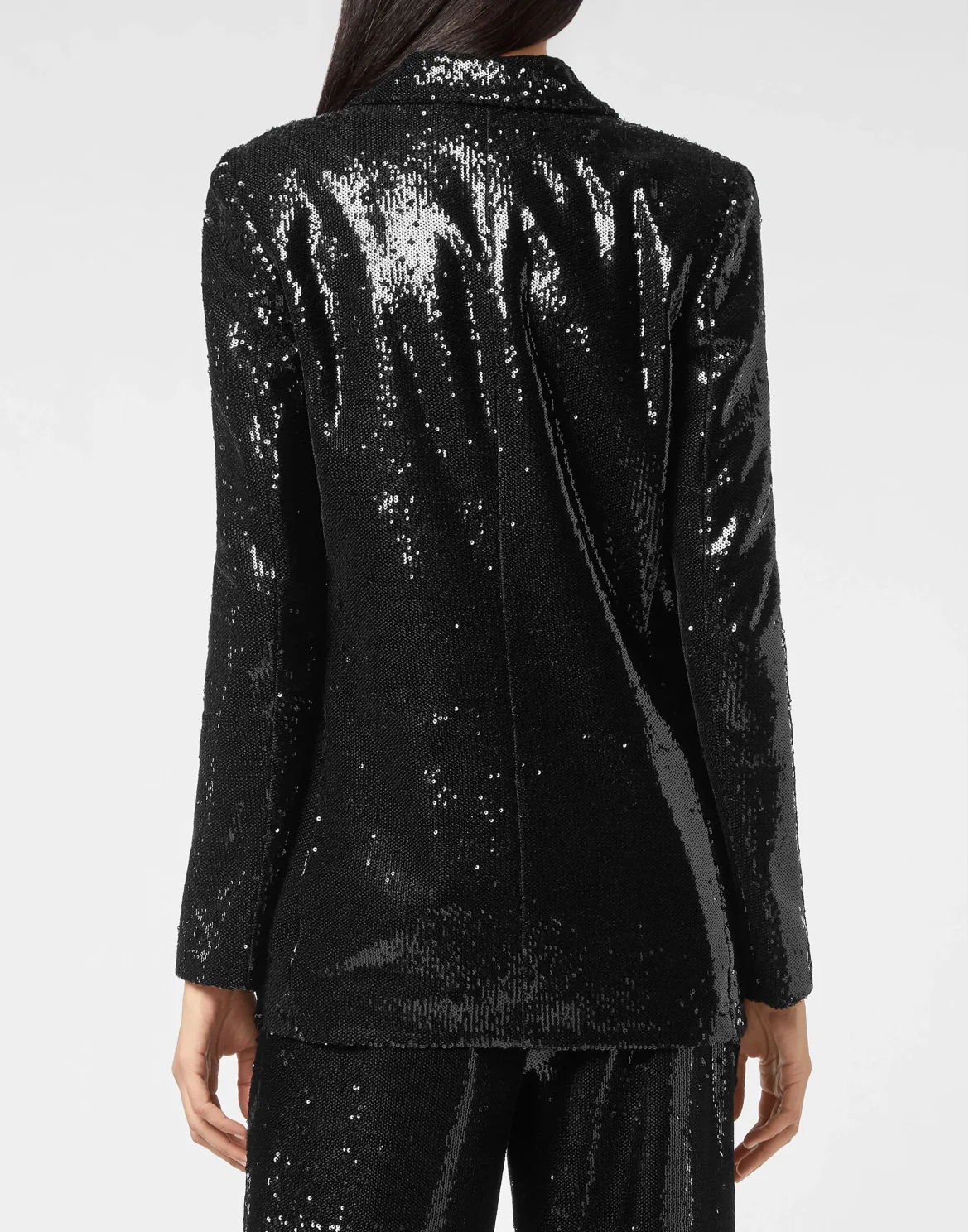 Blazer Jacket Paillettes, цвет: Черный
