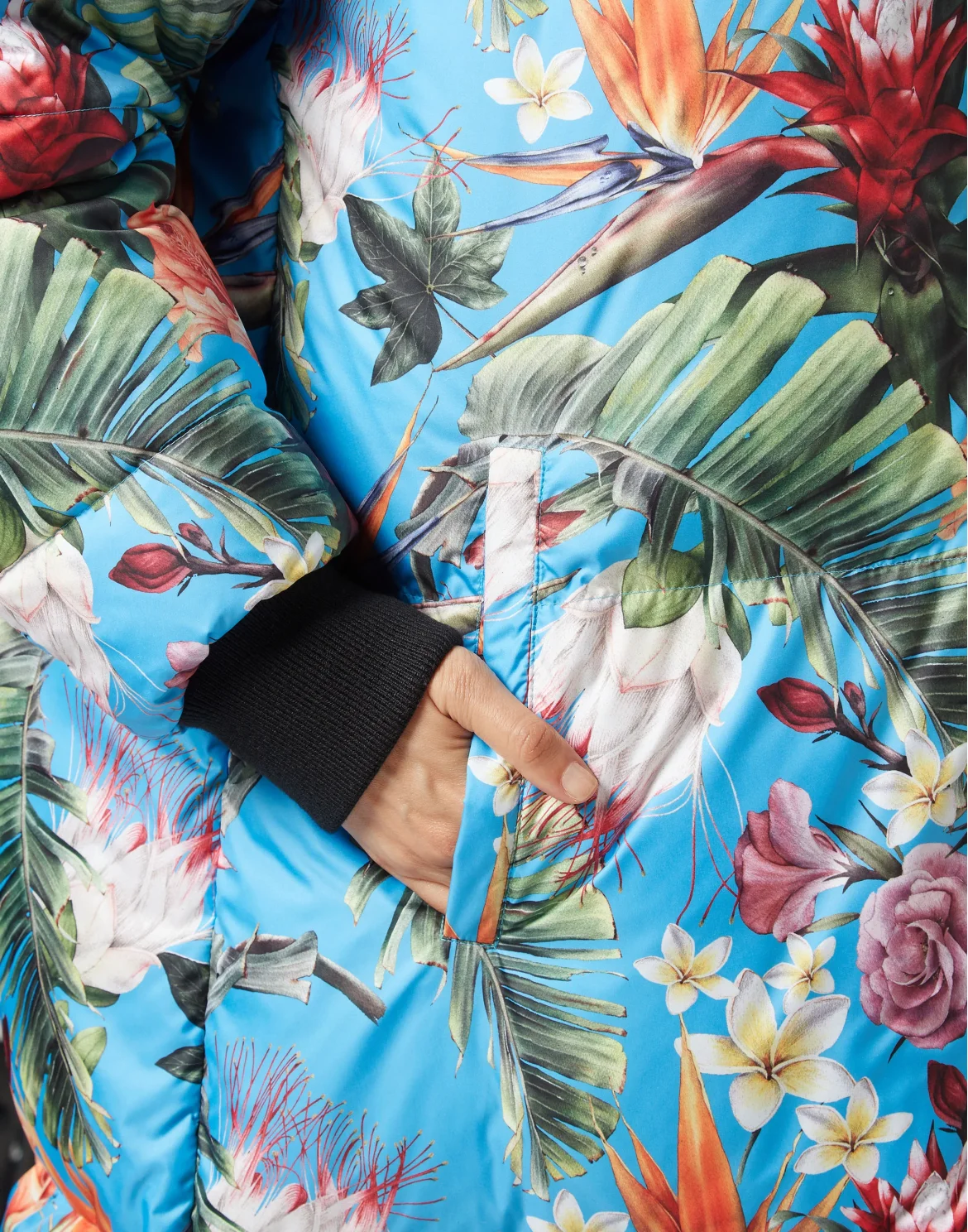 Reversible Nylon Long Jacket Iconic Plein, цвет: Леопард