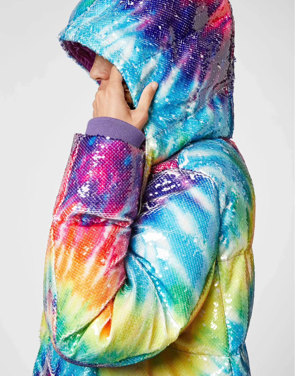 Jacket Paillettes Tye Die, цвет: Мультиколор