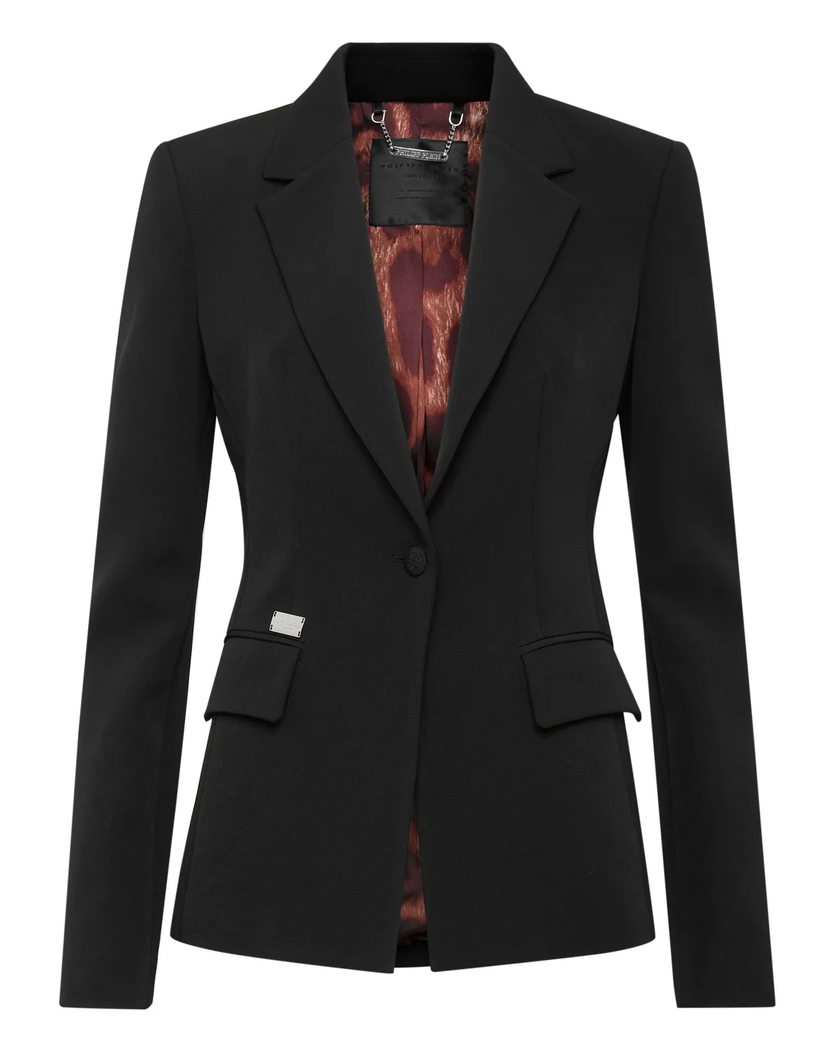 Cady Blazer Iconic Plein, цвет: Черный