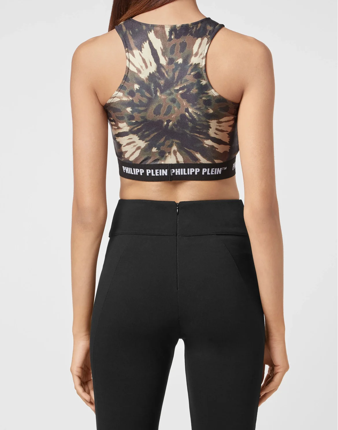 Tank Crop top Tie dye, цвет: Камуфляж