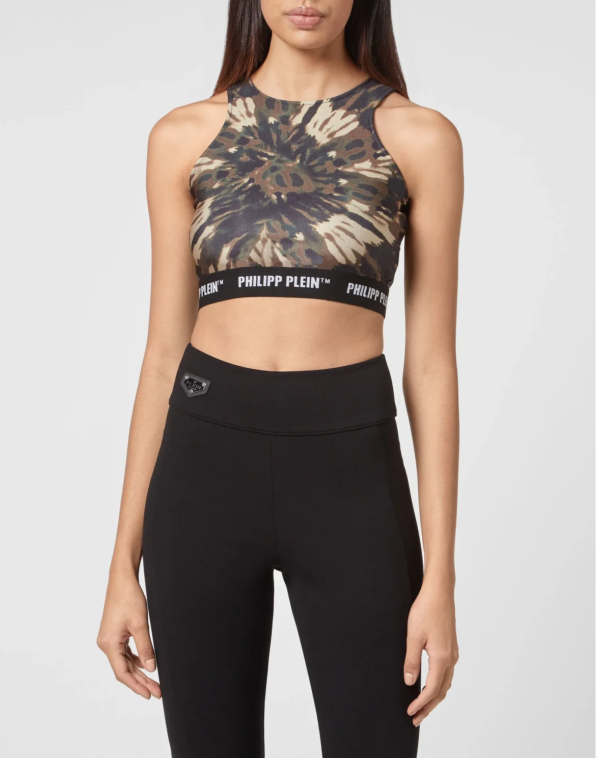 Tank Crop top Tie dye, цвет: Камуфляж