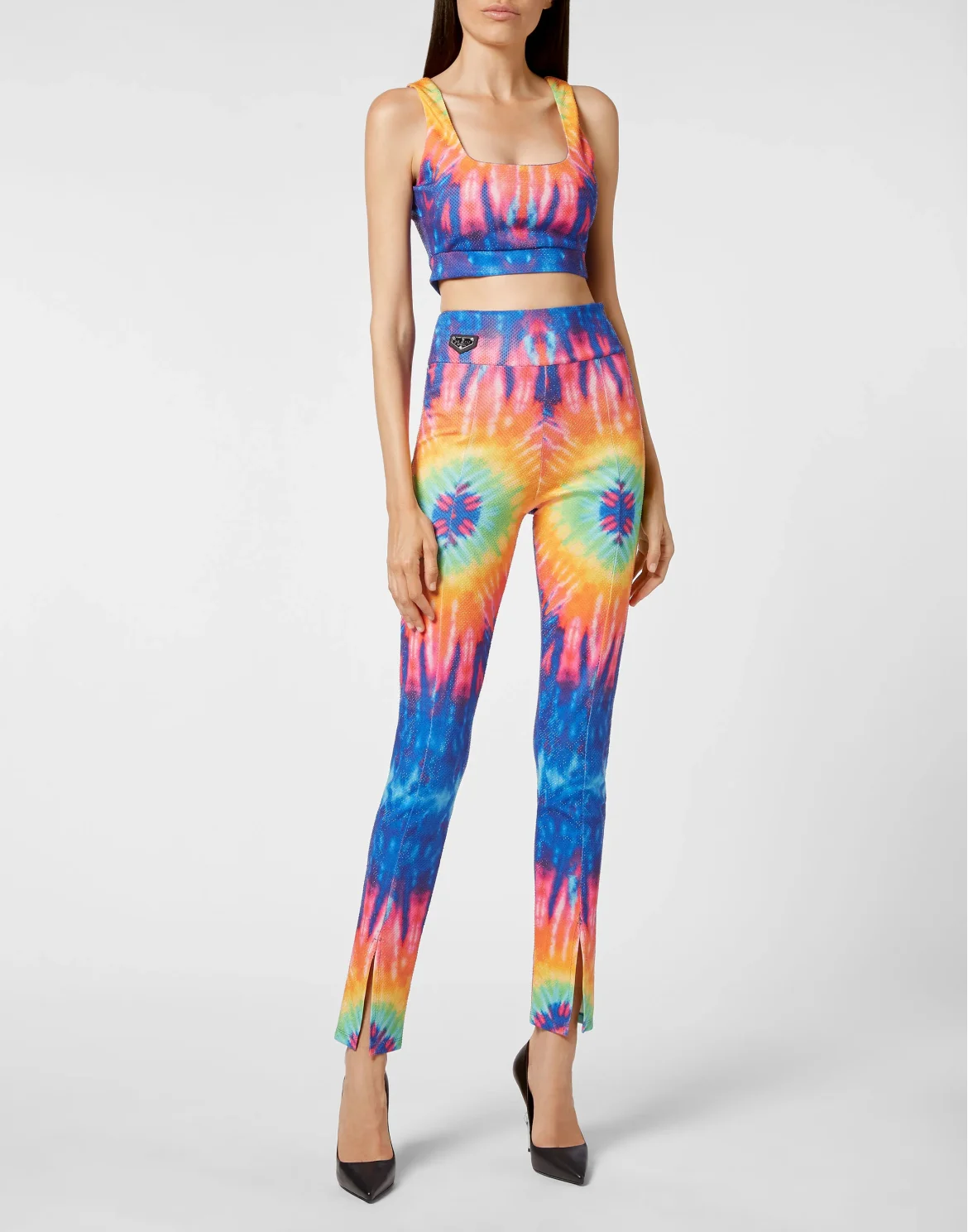 Tank Crop top Tie dye, цвет: Мультиколор
