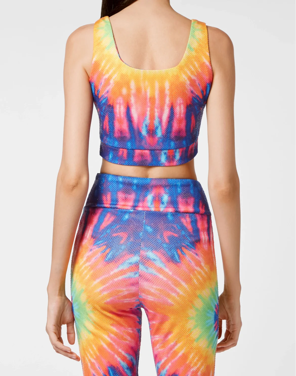 Tank Crop top Tie dye, цвет: Мультиколор