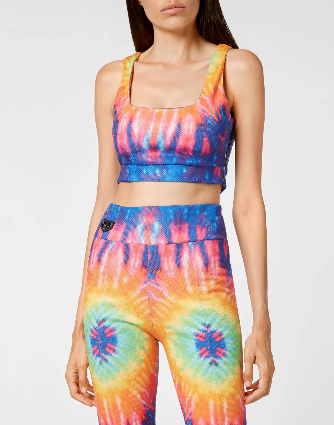Tank Crop top Tie dye, цвет: Мультиколор