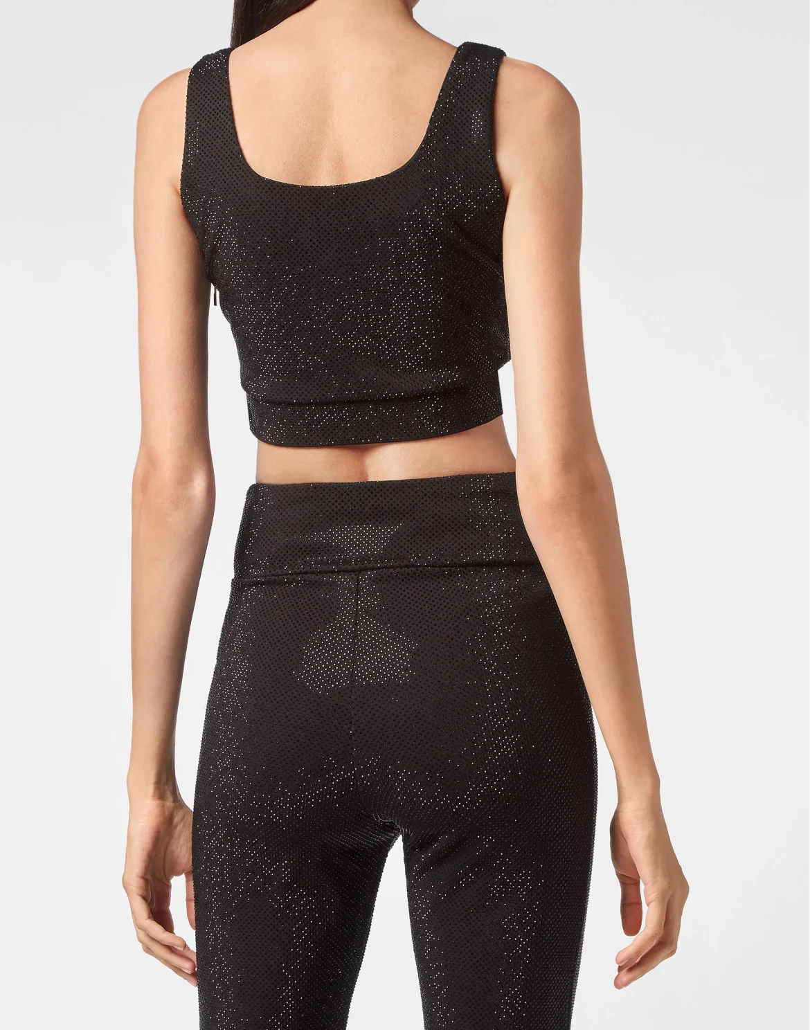 Tank Crop top Stones, цвет: Черный