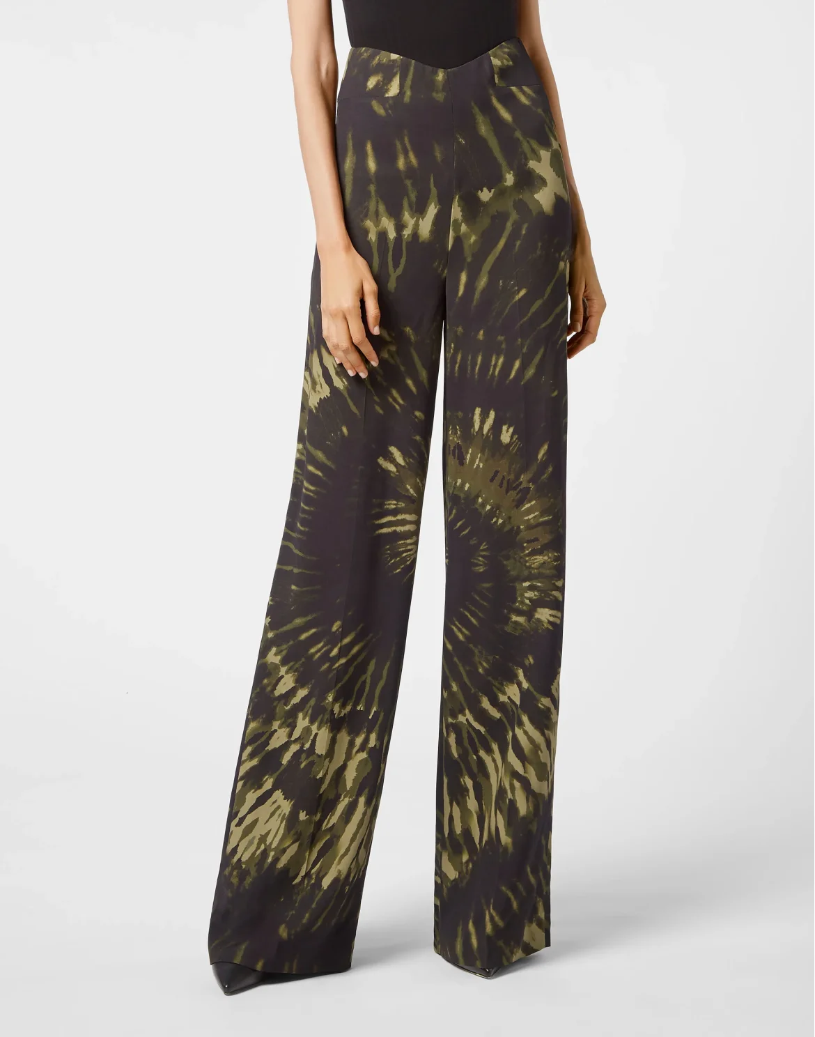 Cady Long Trousers Tie dye, цвет: Камуфляж