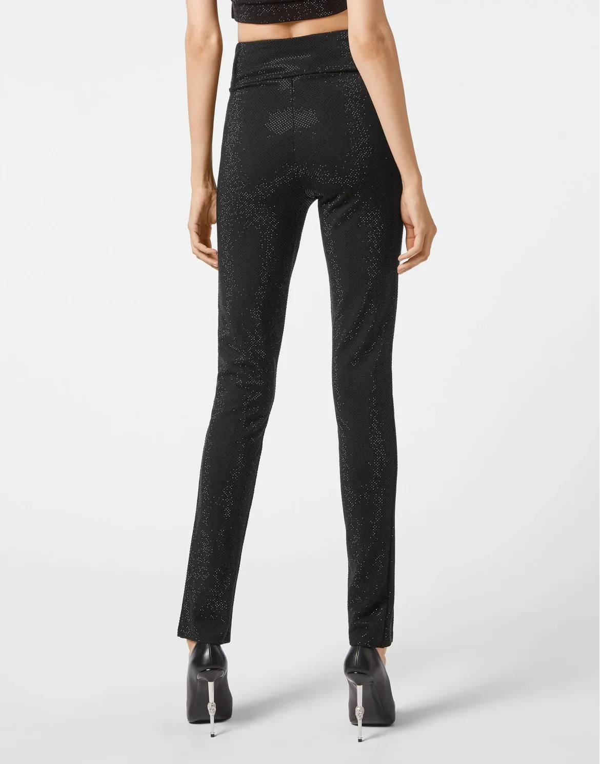 Super High Waist Leggings Stones, цвет: Черный