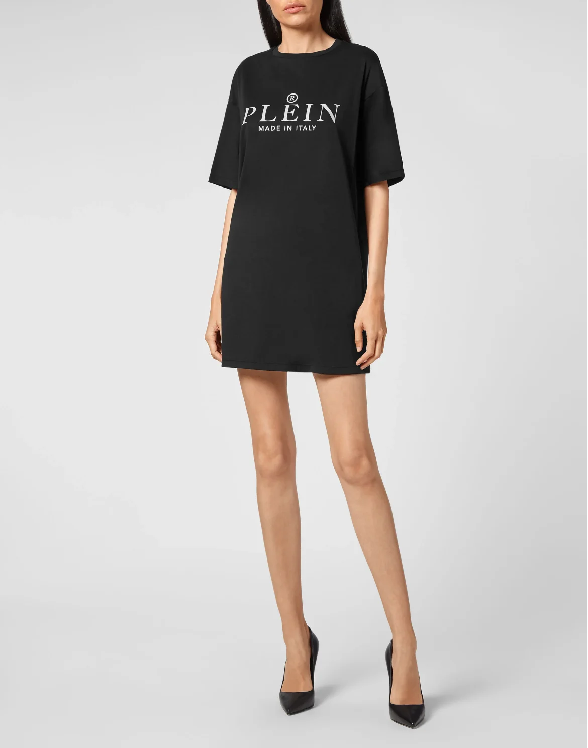 T-shirt Dress Iconic Plein, цвет: Черный