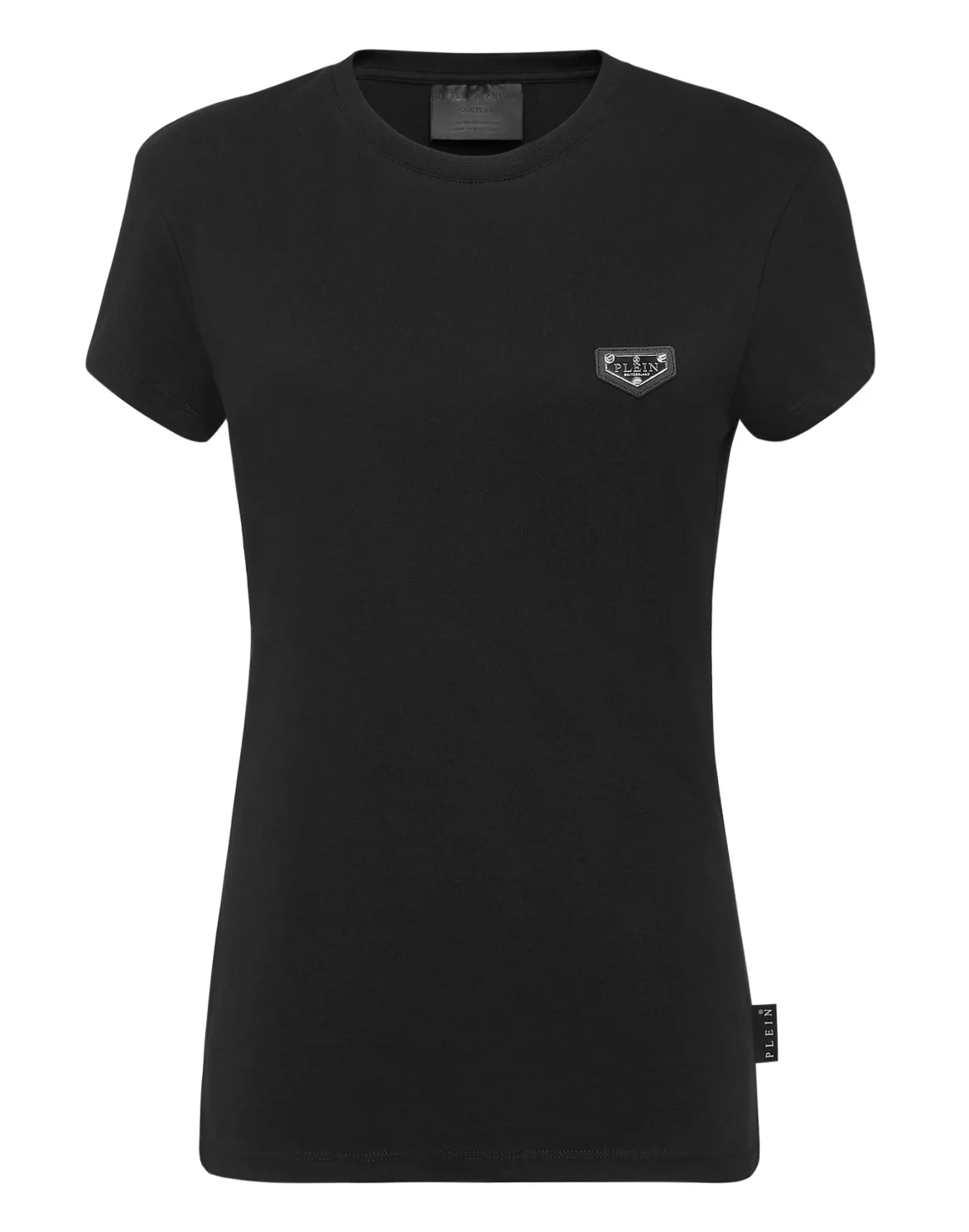 T-shirt Round Neck SS Iconic Plein, цвет: Черный